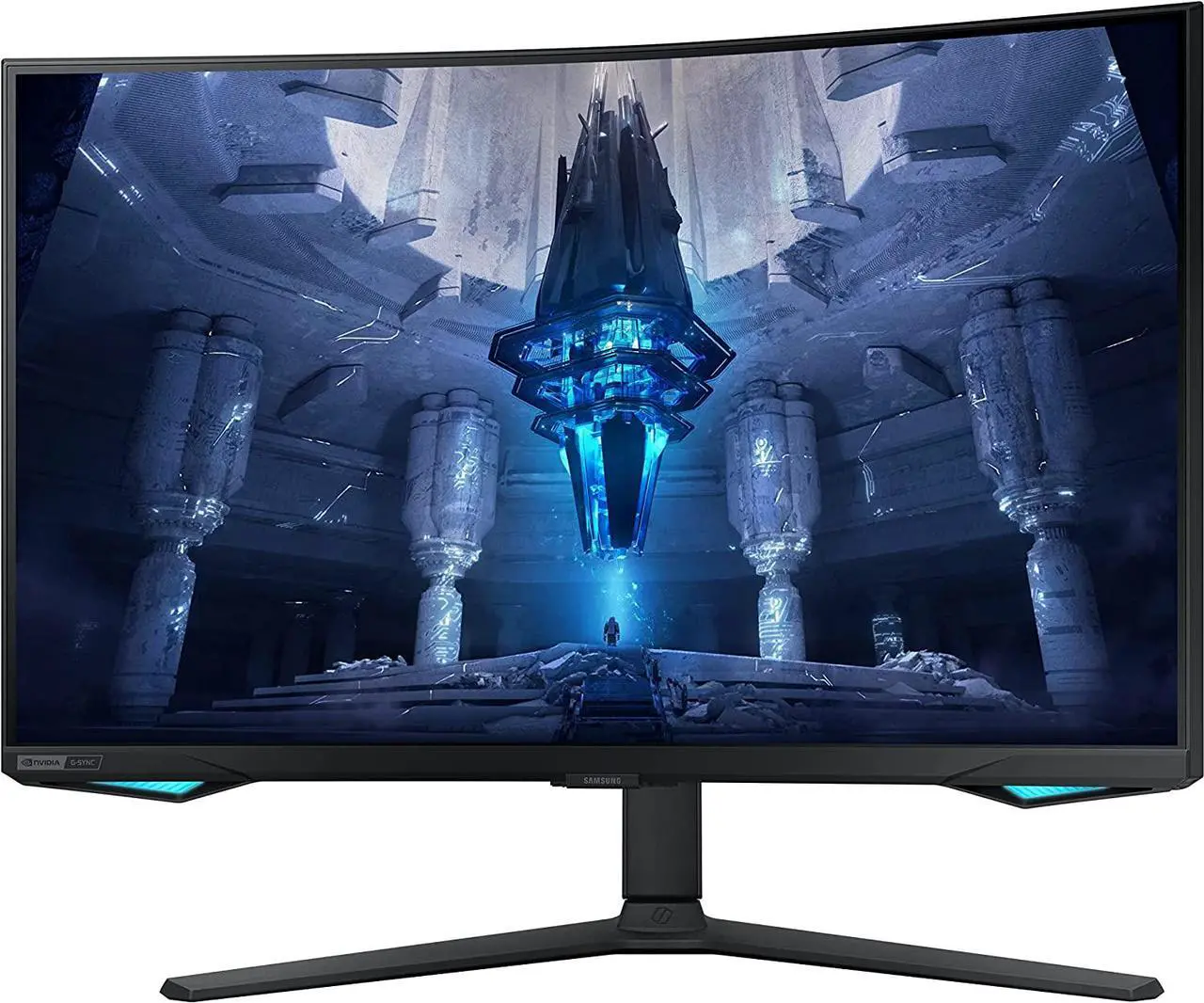 Alt view image 4 of 20 - SAMSUNG 32" 165 Hz VA UHD Gaming Monitor FreeSync Premium Pro (AMD Adaptive Sync) DCI-P3 95% HDMI, DisplayPort, USB, Audio Odyssey Neo G7 LS32BG752NNXGO