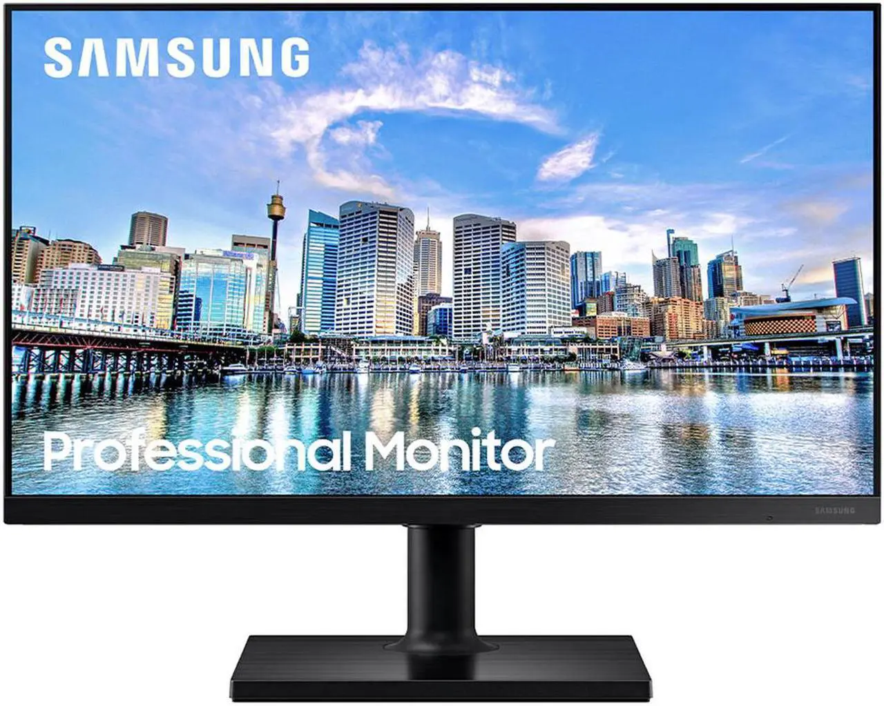 Alt view image 2 of 5 - SAMSUNG 24" (23.8" Viewable) 75 Hz IPS FHD Monitor 5 ms T45F F24T450FZN