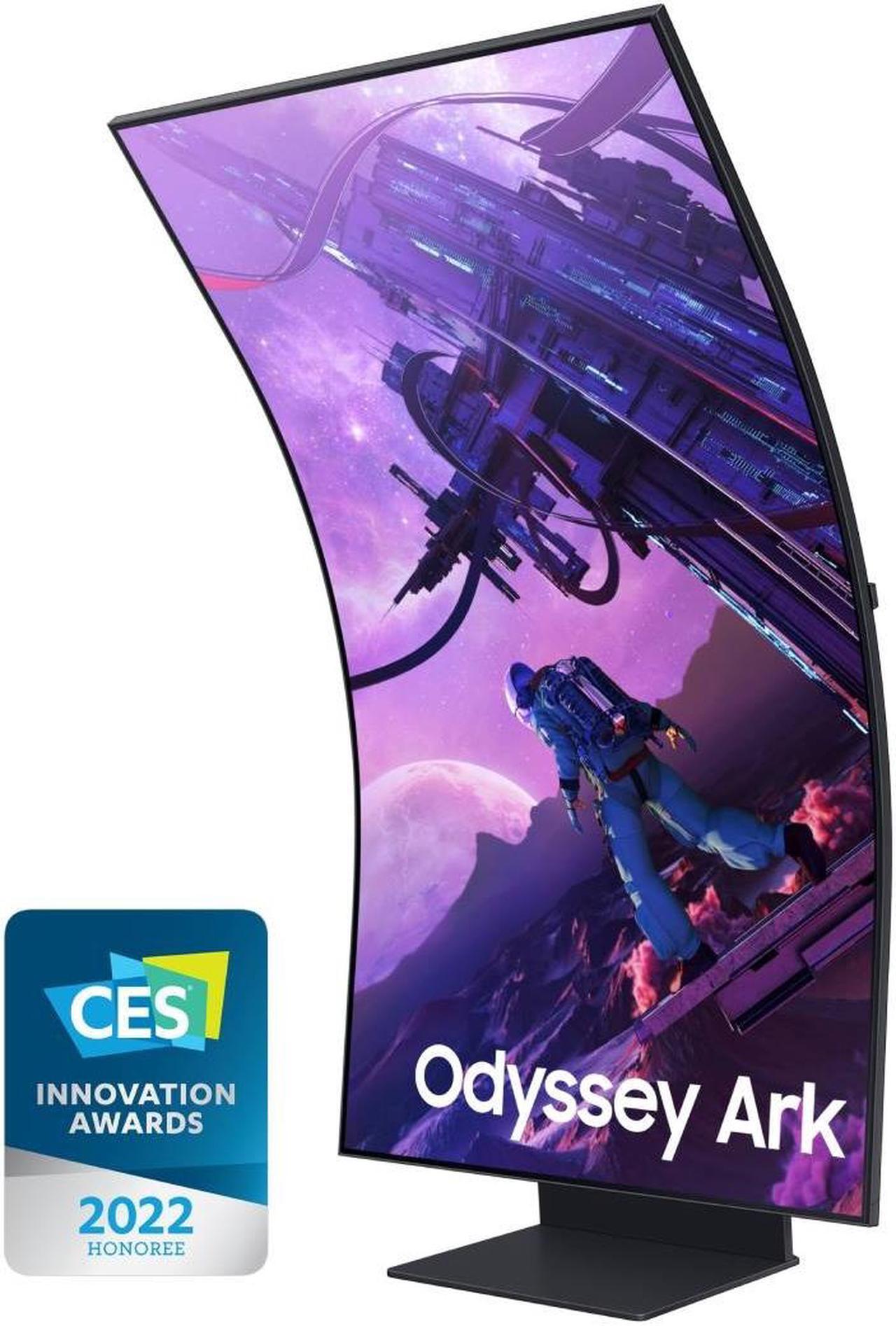 Alt view image 4 of 8 - SAMSUNG Odyssey LS55BG970NNXGO 55" Ark 4K UHD 165Hz 1ms Quantum Mini-LED Curved Gaming Monitor w/Cockpit Mode, Sound Dome Technology, Multi View, HDR10