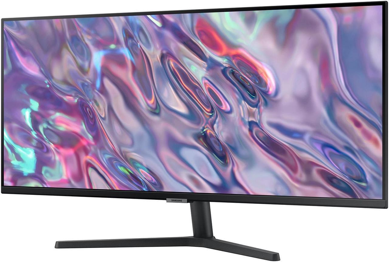 Alt view image 4 of 6 - SAMSUNG VIEWFINITY S5 34"  2K 3440 x 1440 WQHD 100Hz FreeSync HDR10, 21:9 Monitor for work and gaming LS34C502GANXZ