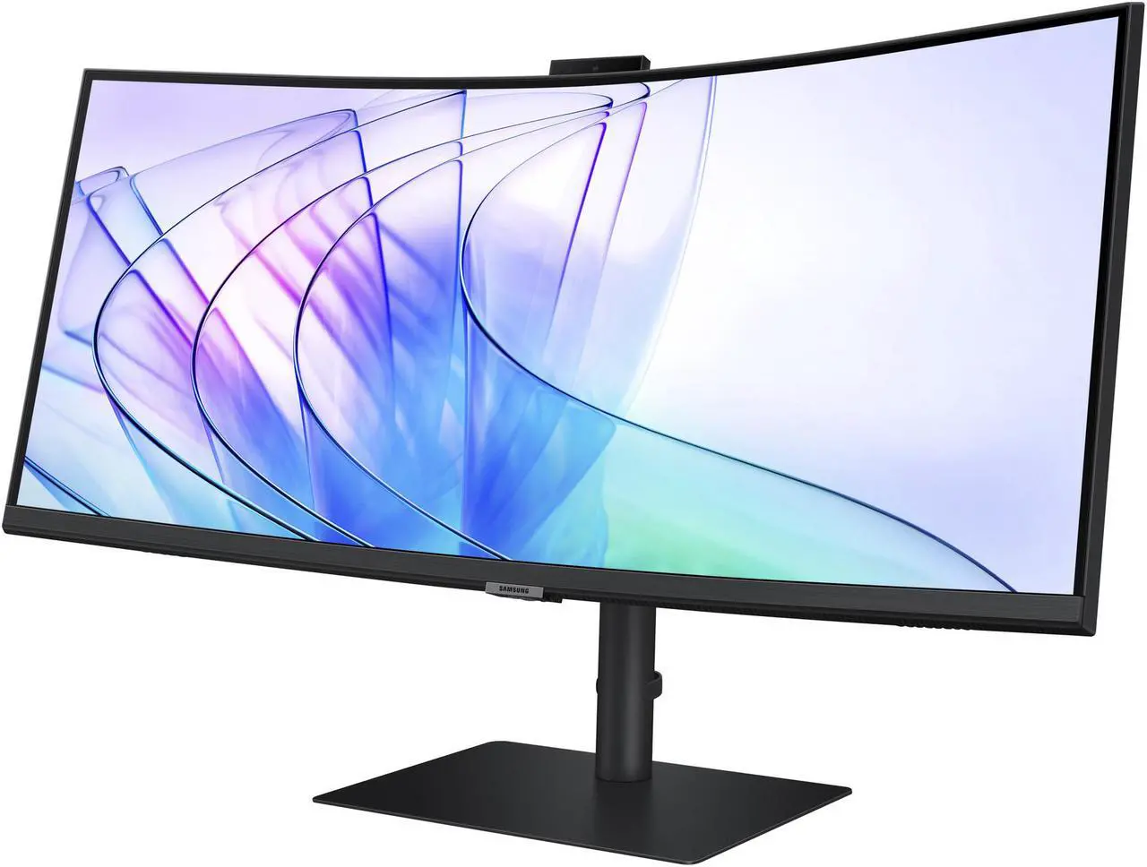 Alt view image 3 of 11 - SAMSUNG S65VC LS34C650VANXGO 34" UWQHD 100 Hz AMD FreeSync™ HDR10 Curved Monitor with USB-C, Speakers and Built-in Camera