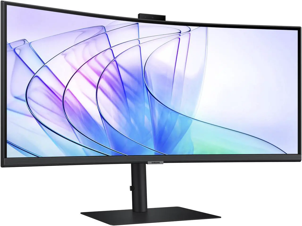 Alt view image 4 of 11 - SAMSUNG S65VC LS34C650VANXGO 34" UWQHD 100 Hz AMD FreeSync™ HDR10 Curved Monitor with USB-C, Speakers and Built-in Camera
