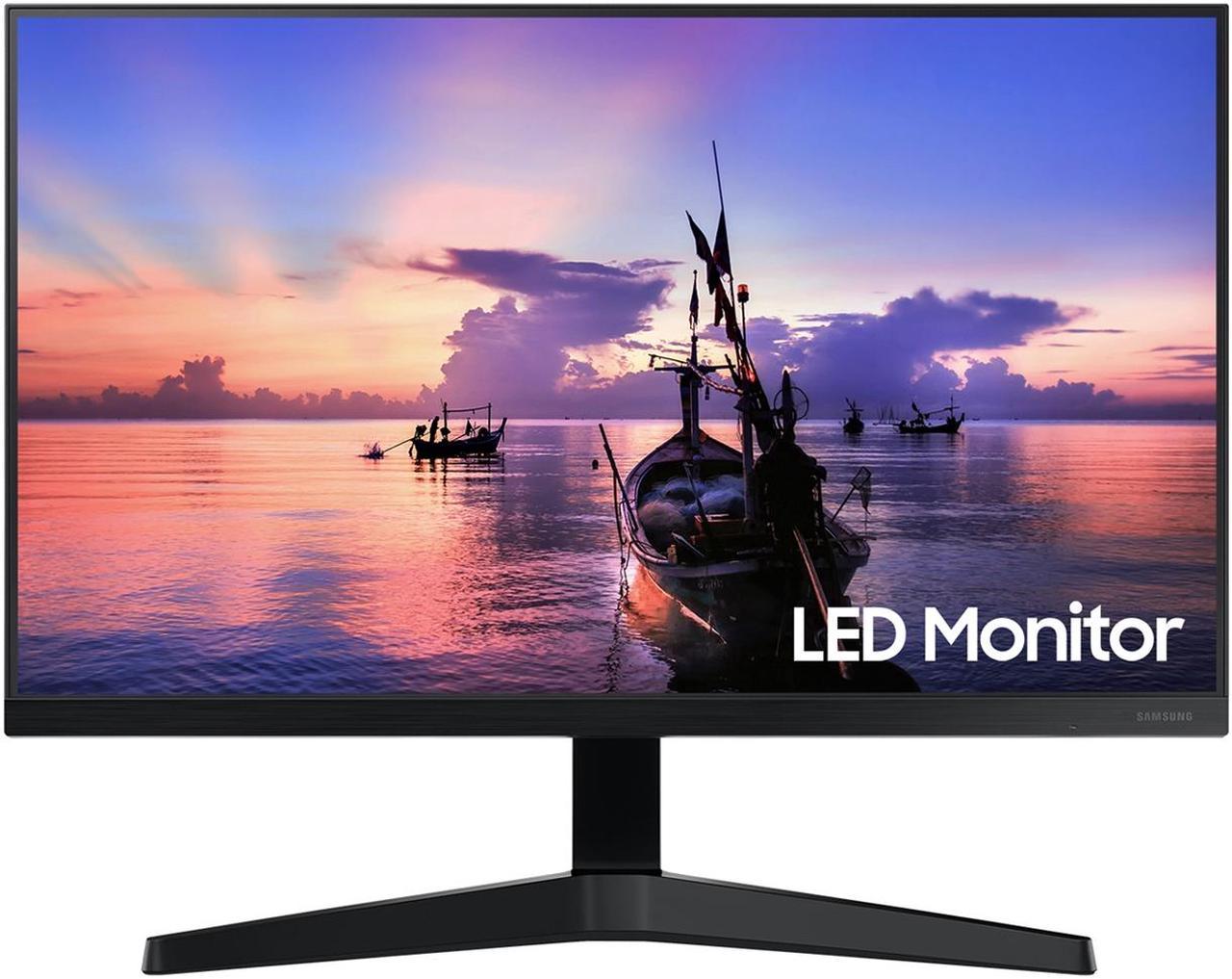 SAMSUNG SR35 Series 27-Inch FHD 1080p Computer Monitor, 75Hz, IPS Panel, HDMI, VGA (D-Sub), VESA Compatible, 3-Sided Border-Less