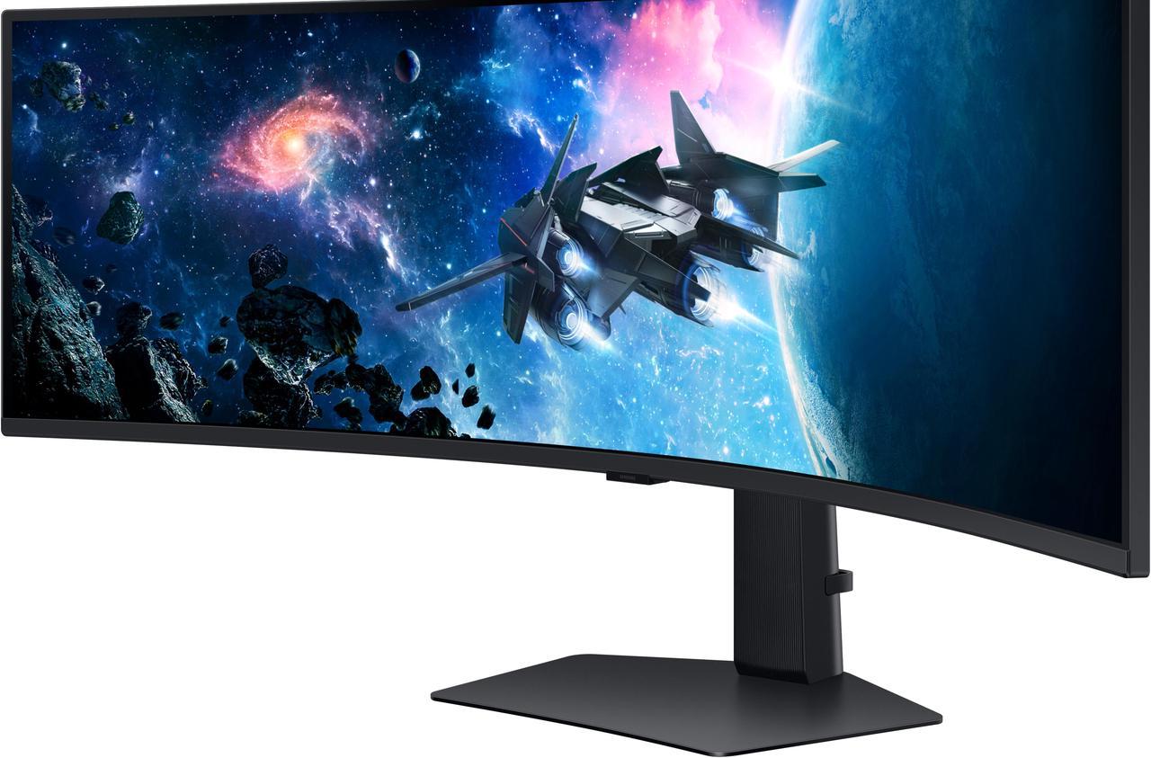 Alt view image 7 of 19 - SAMSUNG 49-Inch Odyssey G9 Series DQHD 1000R Curved Gaming Monitor, 1ms(GtG), VESA DisplayHDR 1000, 240Hz, AMD FreeSync Premium Pro, Height Adjustable Stand, LS49CG954ENXZ