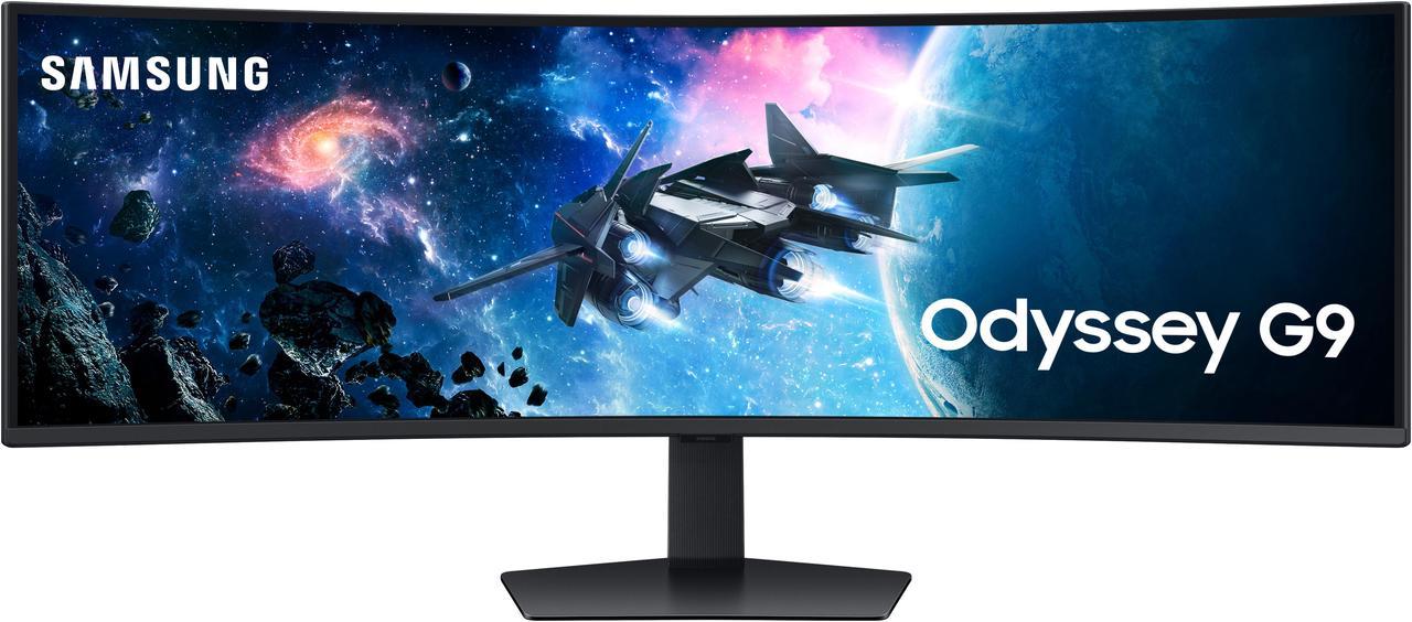 Main image of SAMSUNG 49-Inch Odyssey G9 Series DQHD 1000R Curved Gaming Monitor, 1ms(GtG), VESA DisplayHDR 1000, 240Hz, AMD FreeSync Premium Pro, Height Adjustable Stand, LS49CG954ENXZ