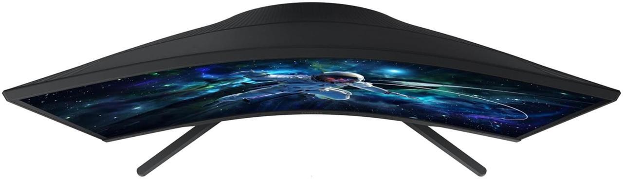 Alt view image 5 of 8 - SAMSUNG 27-Inch Odyssey G55C Series QHD 1000R Curved Gaming Monitor, 1ms(MPRT), HDR10, 165Hz, AMD Radeon FreeSync, Eye Care, LS27CG552ENXZA