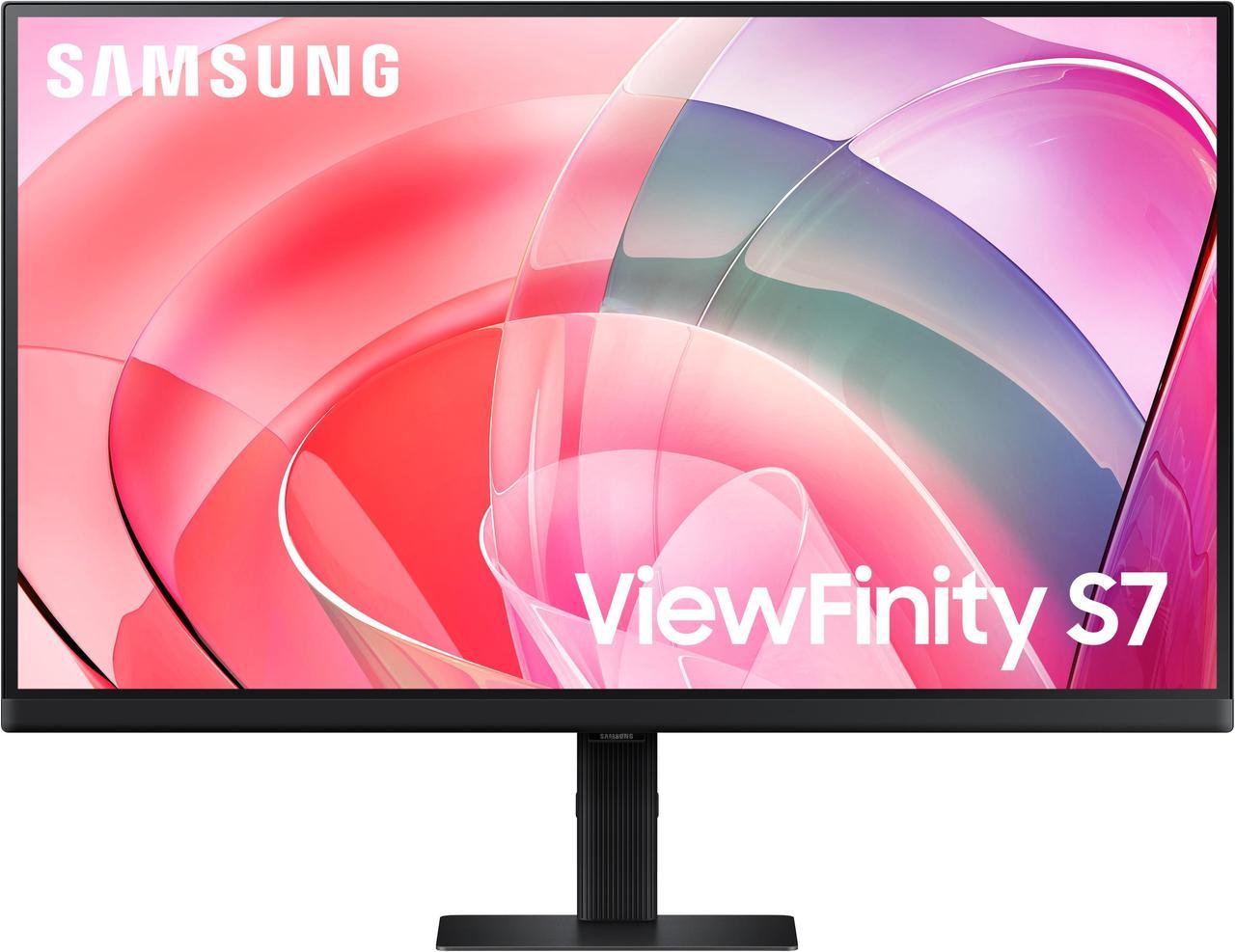 Samsung 27" ViewFinity S7 (S70D) 4K UHD HDR10 High Resolution Monitor - LS27D702EANXGO