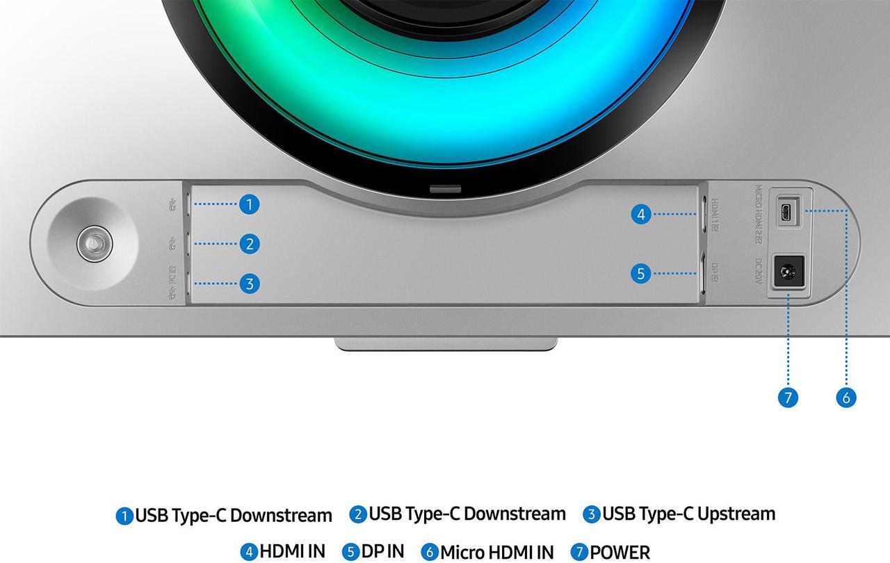 Alt view image 9 of 9 - SAMSUNG 49" 240 Hz OLED DQHD Gaming Monitor FreeSync Premium Pro & G-Sync Compatible 99% DCI-P3 (CIE1976) G95SD LS49DG956SNXGO
