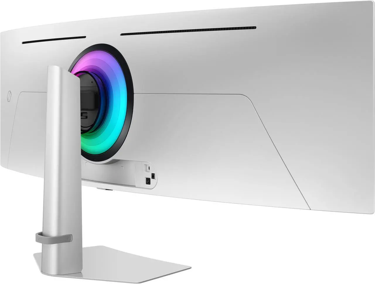Alt view image 9 of 19 - Samsung 49" Odyssey OLED G9 (G93SD) Dual QHD 240Hz 0.03ms G-Sync Compatible Curved Gaming Monitor with Glare Free (LS49DG934SNXGO)