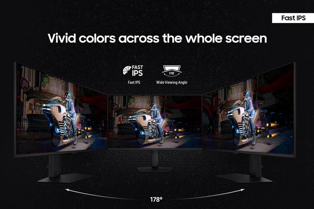 Alt view image 8 of 10 - Samsung 27" Odyssey G7 (G70D) 4K UHD IPS 144Hz 1ms(GtG) Smart Gaming Monitor - LS27DG702ENXZA