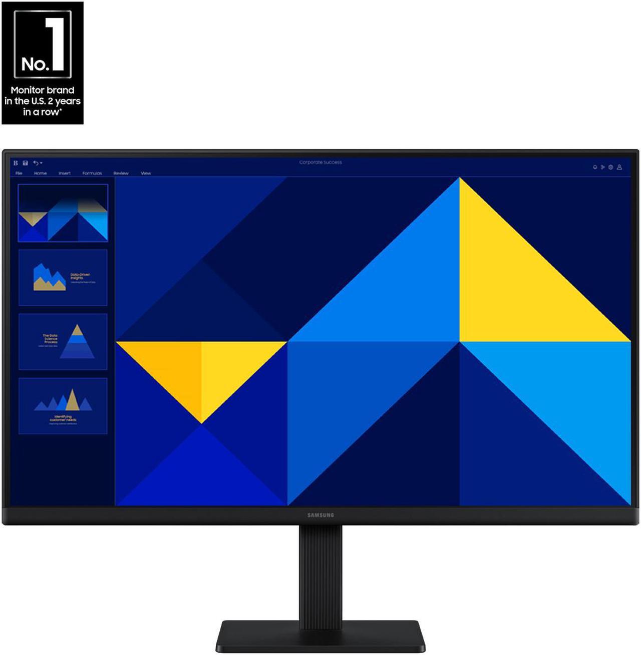 Alt view image 6 of 13 - SAMSUNG 24" 100 Hz IPS FHD Monitor 5 ms Flat Panel S30GD LS24D300GANXZA