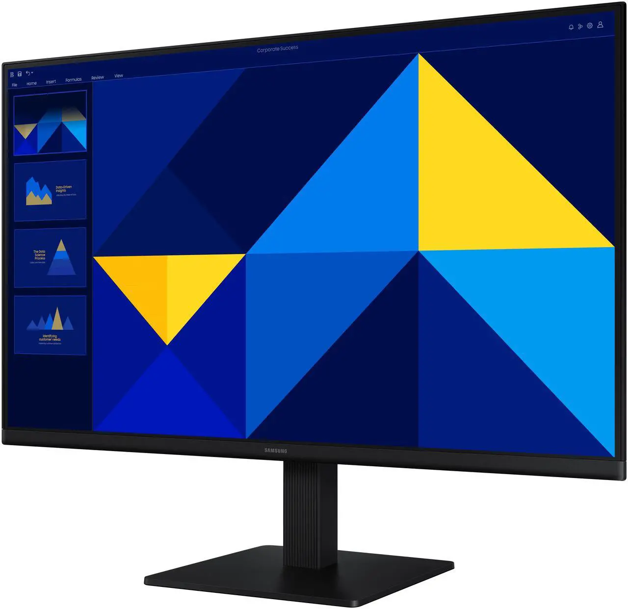 Alt view image 3 of 11 - Samsung 27" S3 (S30GD) FHD IPS 100Hz Monitor LS27D300GANXZA
