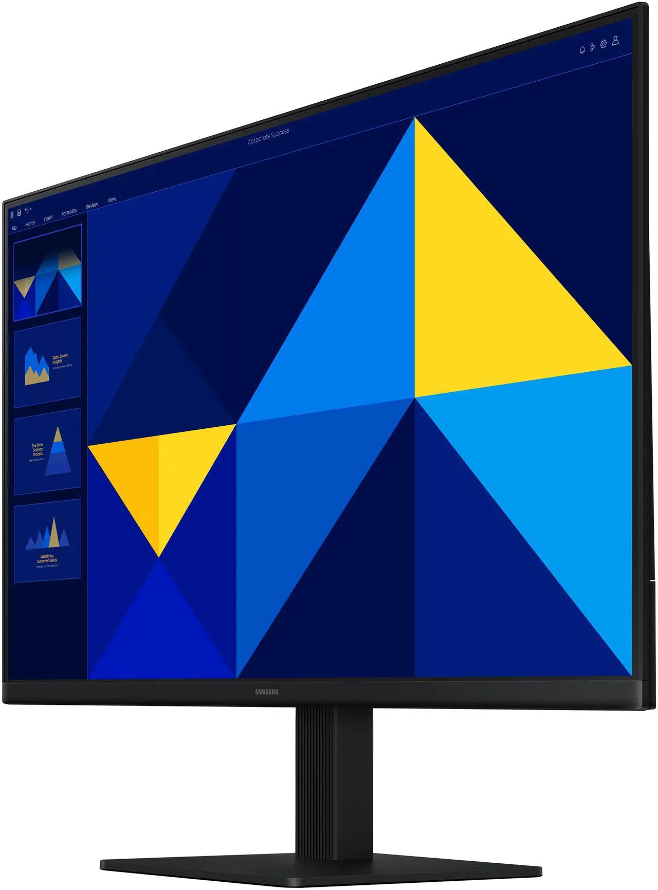 Alt view image 4 of 11 - Samsung 27" S3 (S30GD) FHD IPS 100Hz Monitor LS27D300GANXZA