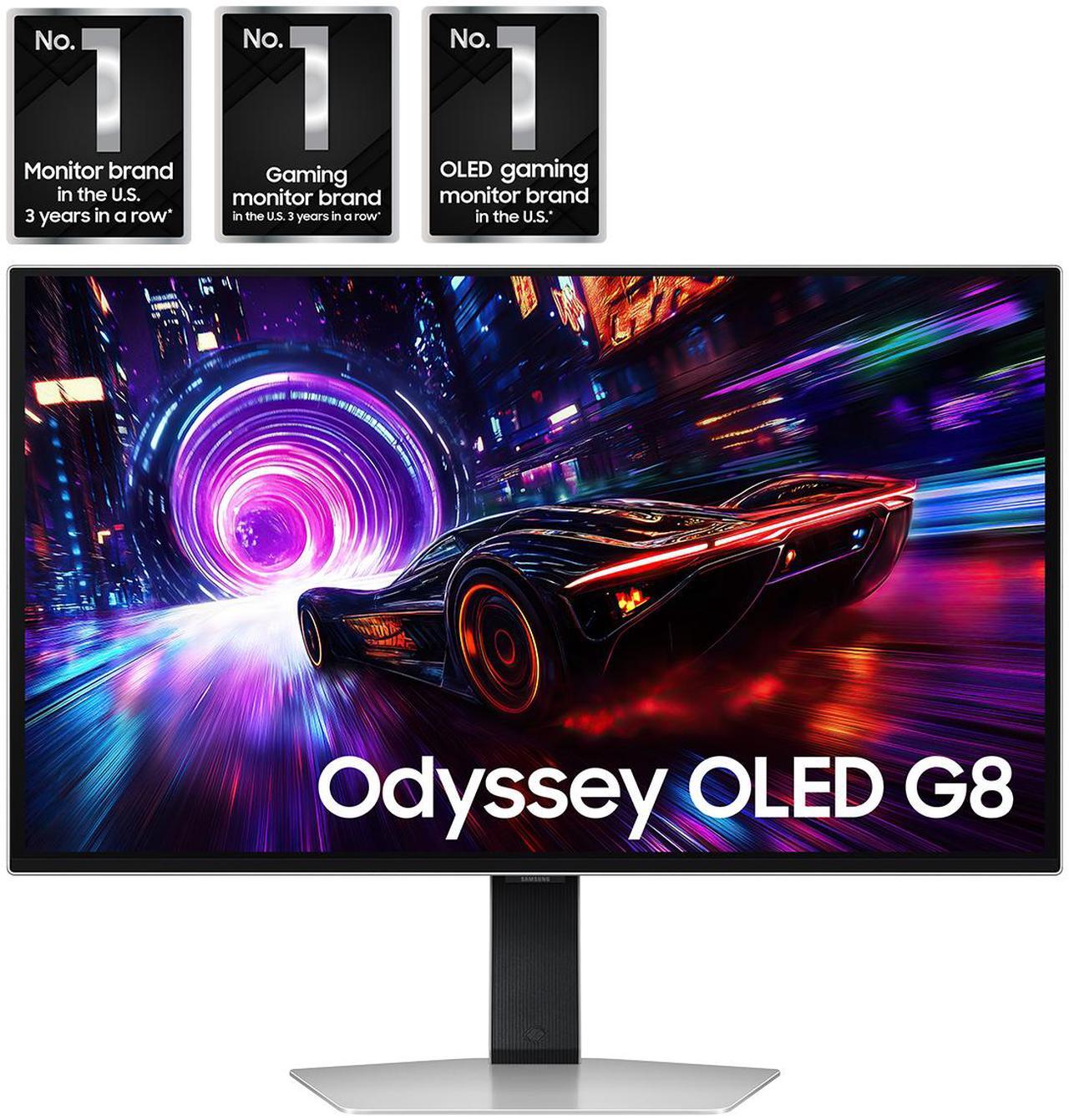 Main image of SAMSUNG 27" Odyssey OLED G8 G81SF 4K 240Hz Gaming Monitor