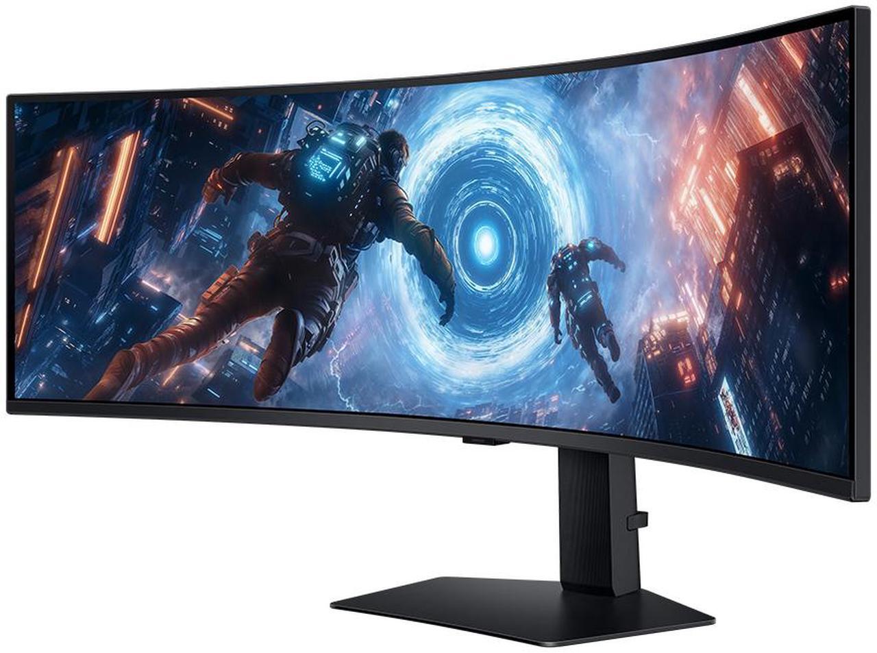 Alt view image 4 of 11 - Samsung 49" Odyssey G9 G91F DQHD 144Hz Gaming Monitor