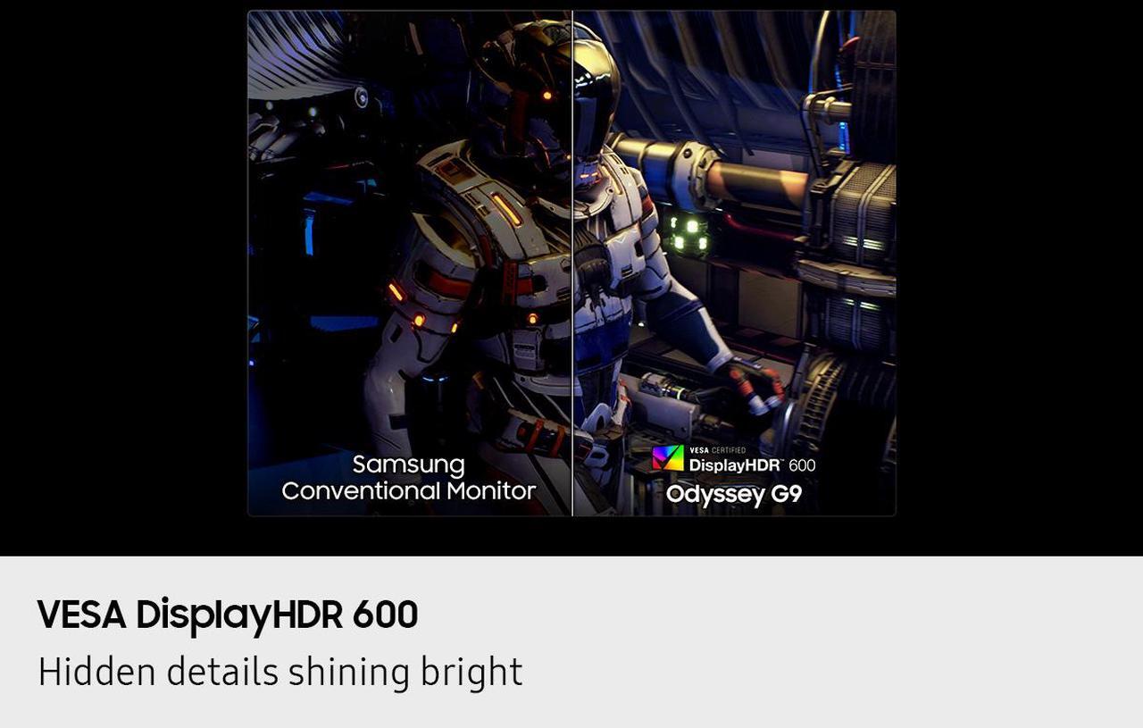 Alt view image 10 of 11 - Samsung 49" Odyssey G9 G91F DQHD 144Hz Gaming Monitor