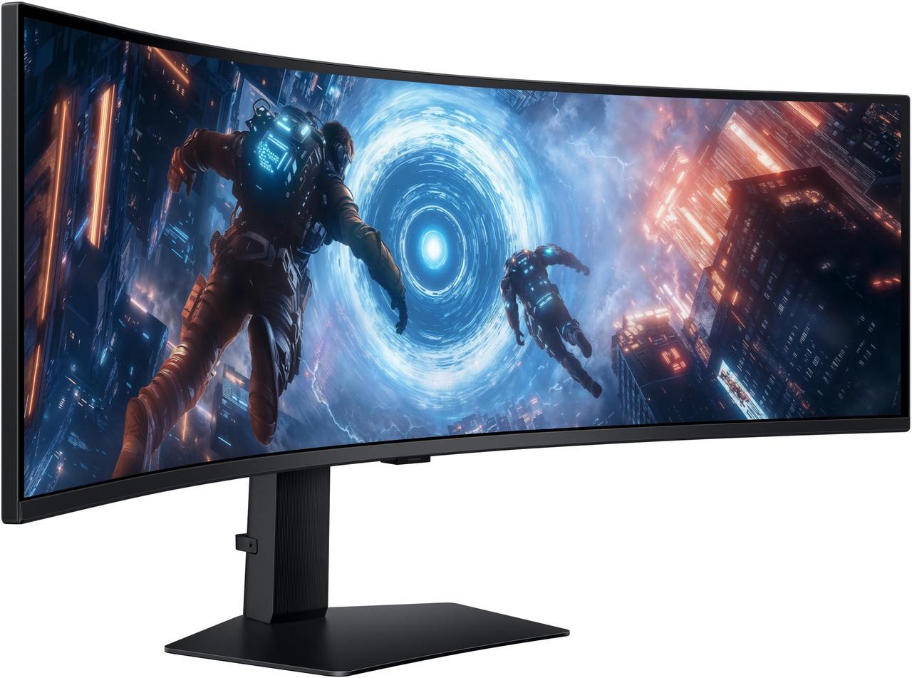 Alt view image 3 of 11 - Samsung 49" Odyssey G9 G91F DQHD 144Hz Gaming Monitor