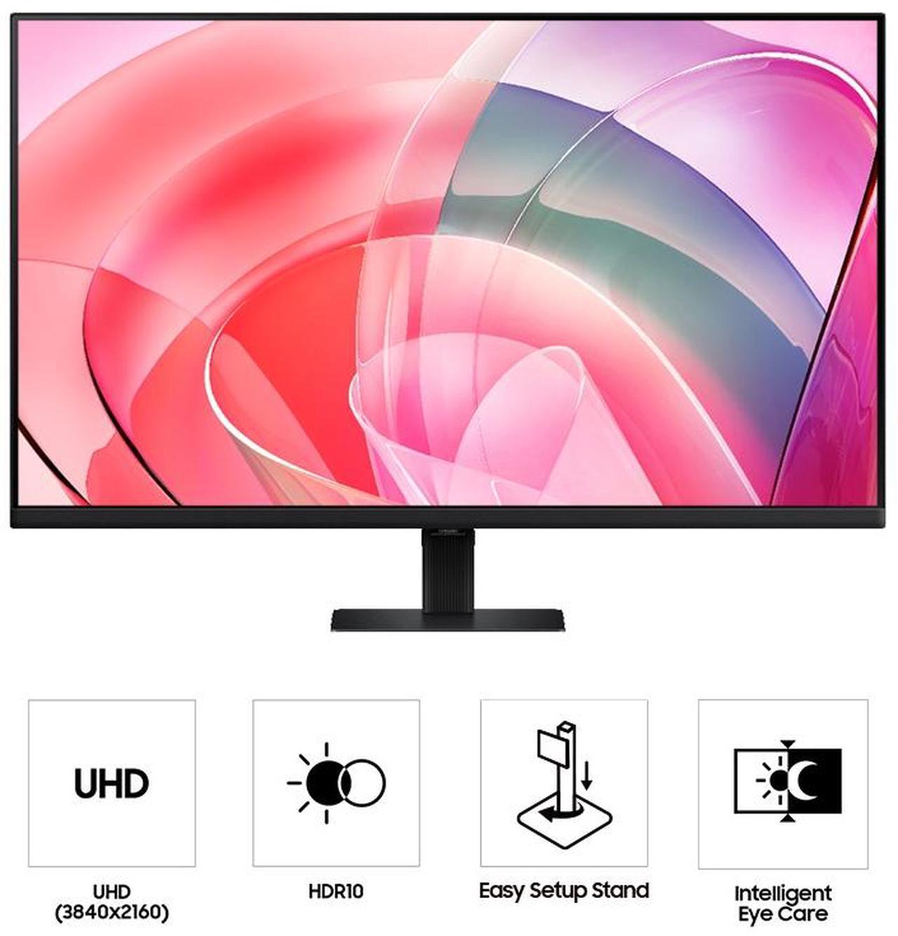 Alt view image 6 of 11 - SAMSUNG 32" ViewFinity S7 (S70D) 4K UHD IPS HDR10 High Resolution Monitor with Speakers- LS32D708EBNXGO