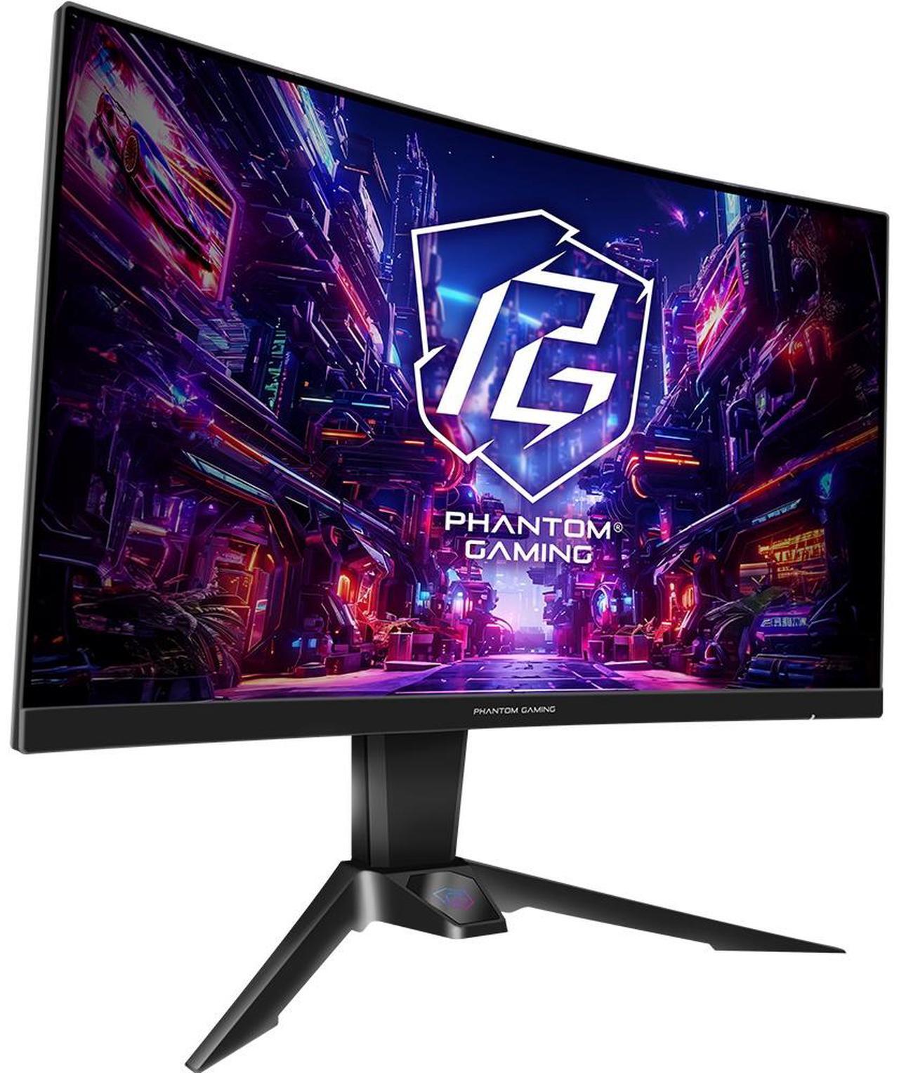 Alt view image 2 of 6 - ASRock Phantom Gaming 27" 180Hz 1ms VA QHD Gaming Monitor FreeSync (AMD Adaptive Sync) 2560 x 1440 (PG27QRT2A)