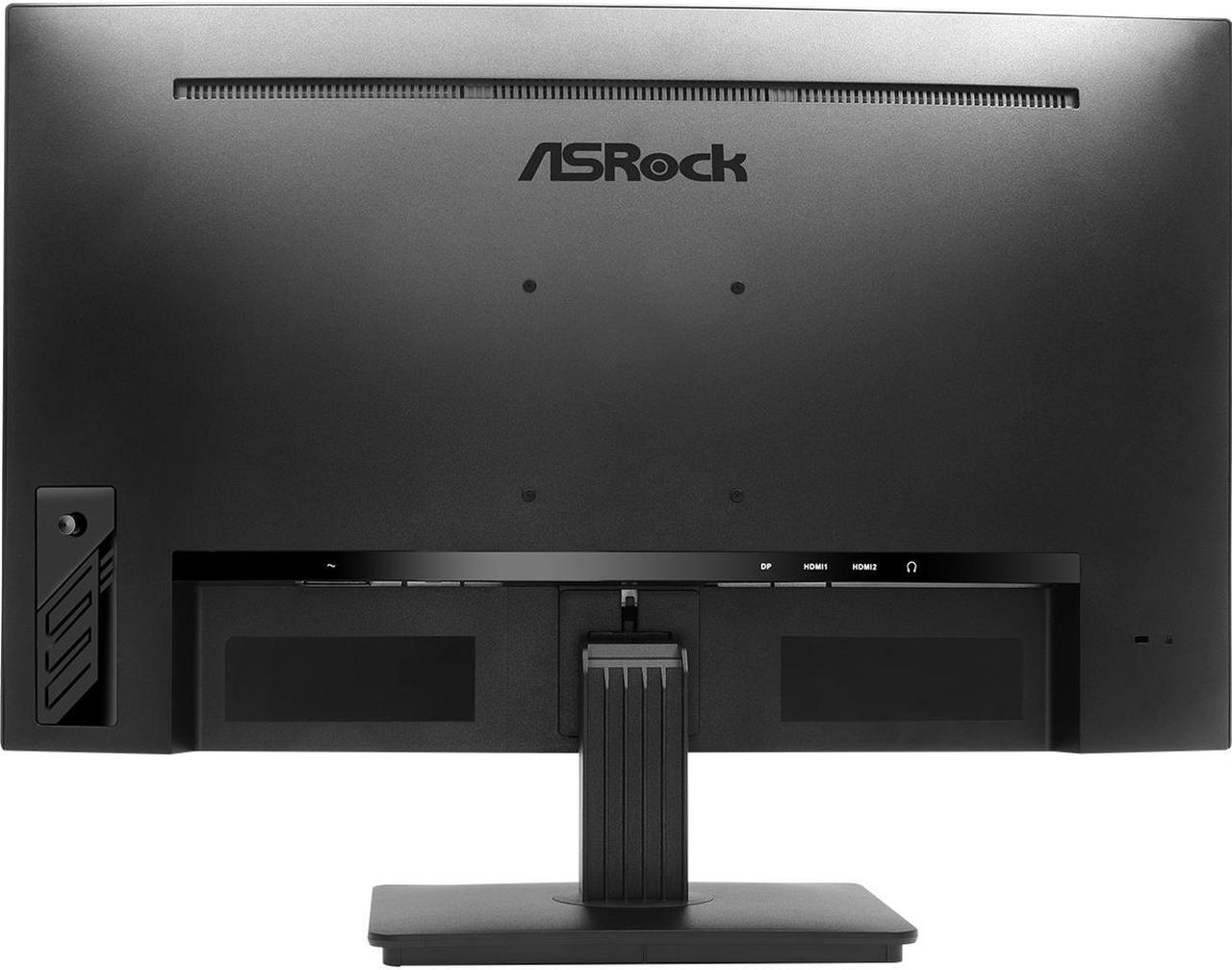 Alt view image 6 of 6 - ASRock Phantom Gaming 27" 180 Hz VA QHD Gaming Monitor FreeSync (AMD Adaptive Sync) 95% DCI-P3 / 132% sRGB PG27QRT1B