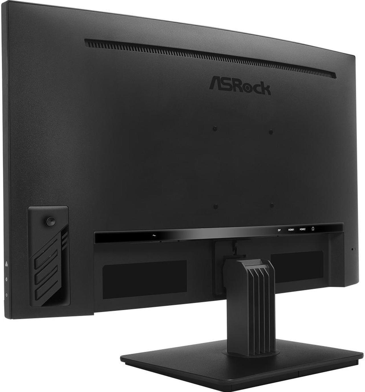 Alt view image 4 of 6 - ASRock Phantom Gaming 27" 180 Hz VA QHD Gaming Monitor FreeSync (AMD Adaptive Sync) 95% DCI-P3 / 132% sRGB PG27QRT1B