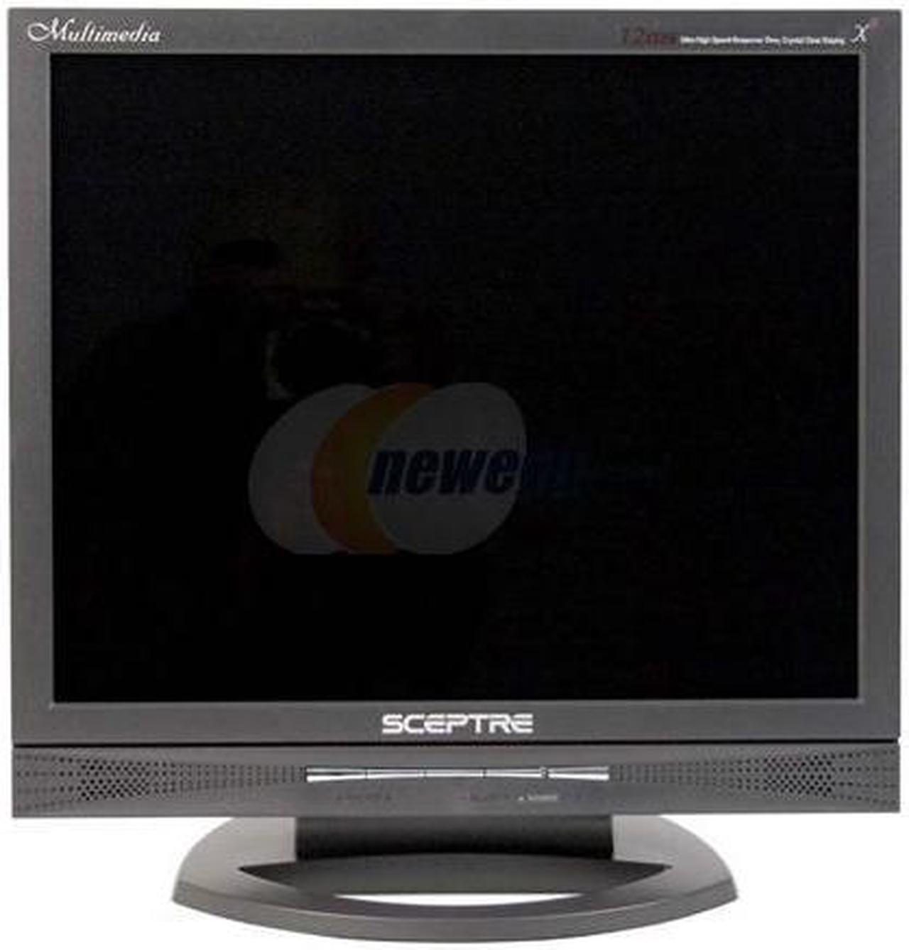 Alt view image 3 of 10 - SCEPTRE X9g-GAMER Black 19" 12ms LCD Monitor 400 cd/m2 500:1, US Warranty