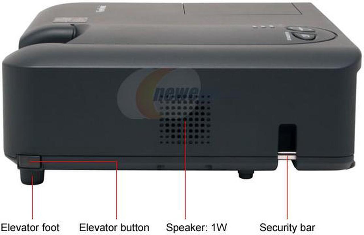 Alt view image 5 of 13 - ViewSonic PJ656 1024 x 768 2,100 ANSI lumens Projector 400:1