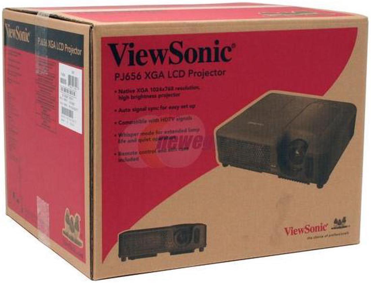 Alt view image 13 of 13 - ViewSonic PJ656 1024 x 768 2,100 ANSI lumens Projector 400:1