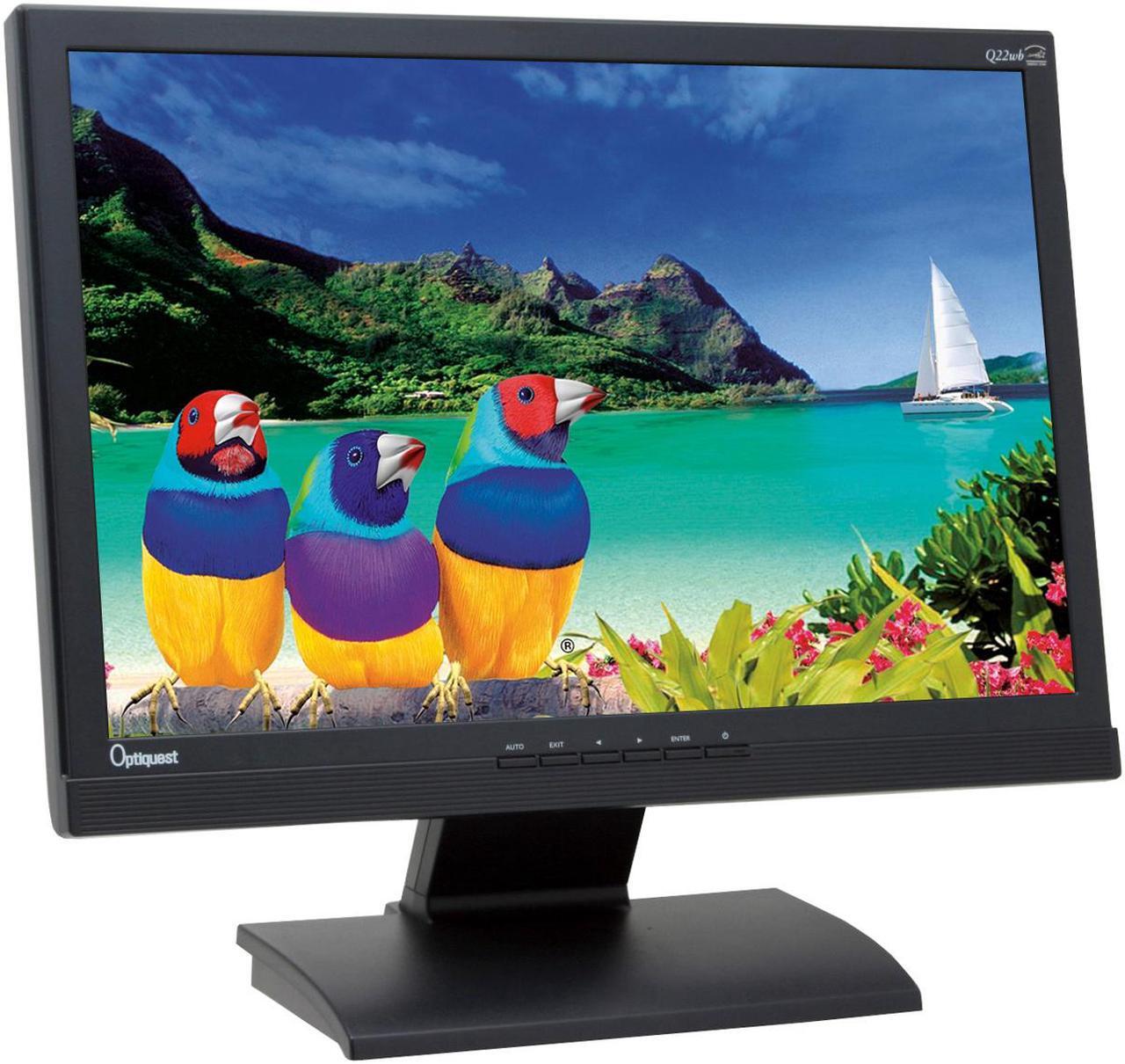 Alt view image 3 of 11 - ViewSonic 22" Active Matrix, TFT LCD WSXGA LCD Monitor 5 ms D-Sub, DVI-D Optiquest Series Q22wb
