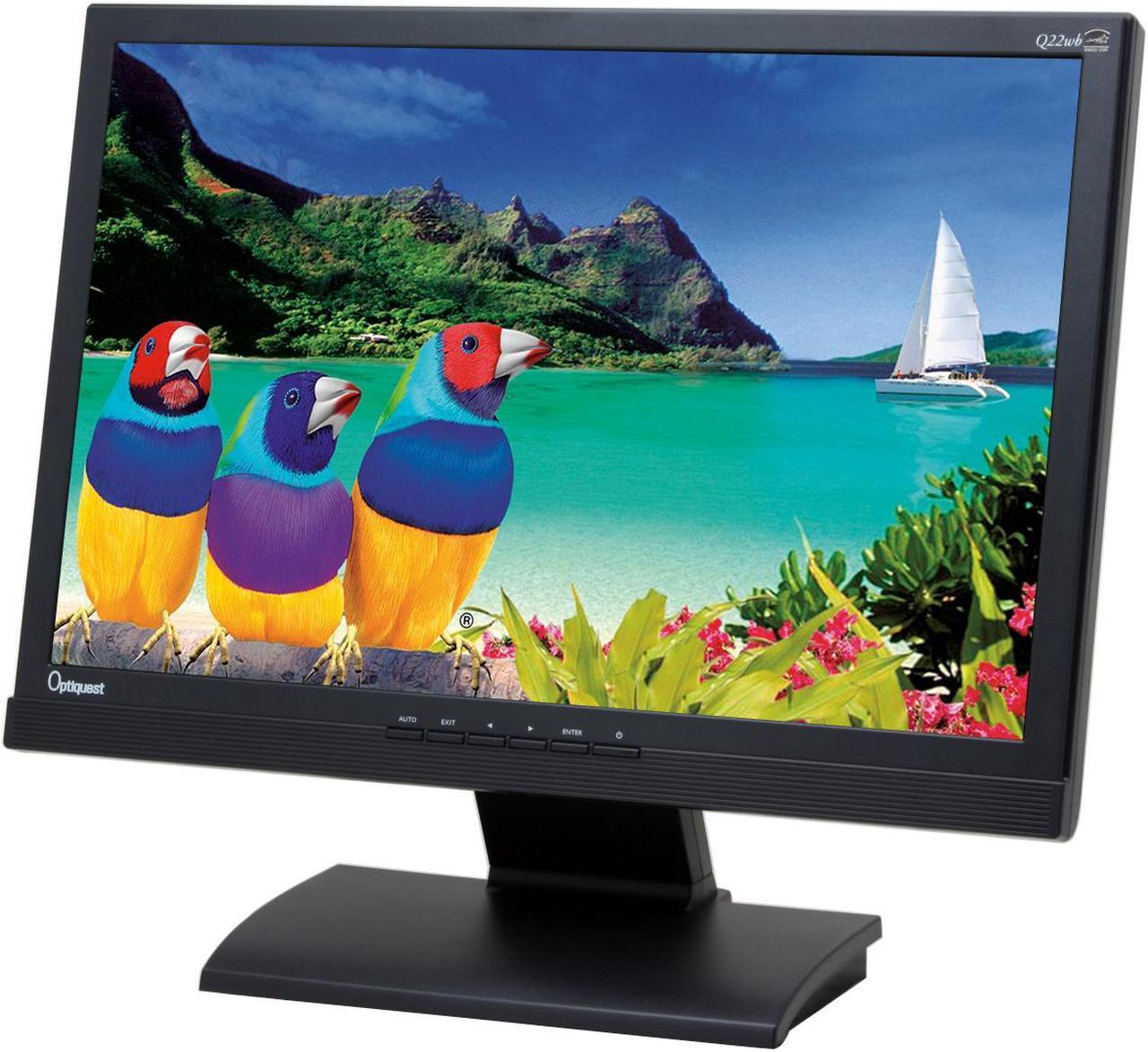 Main image of ViewSonic 22" Active Matrix, TFT LCD WSXGA LCD Monitor 5 ms D-Sub, DVI-D Optiquest Series Q22wb