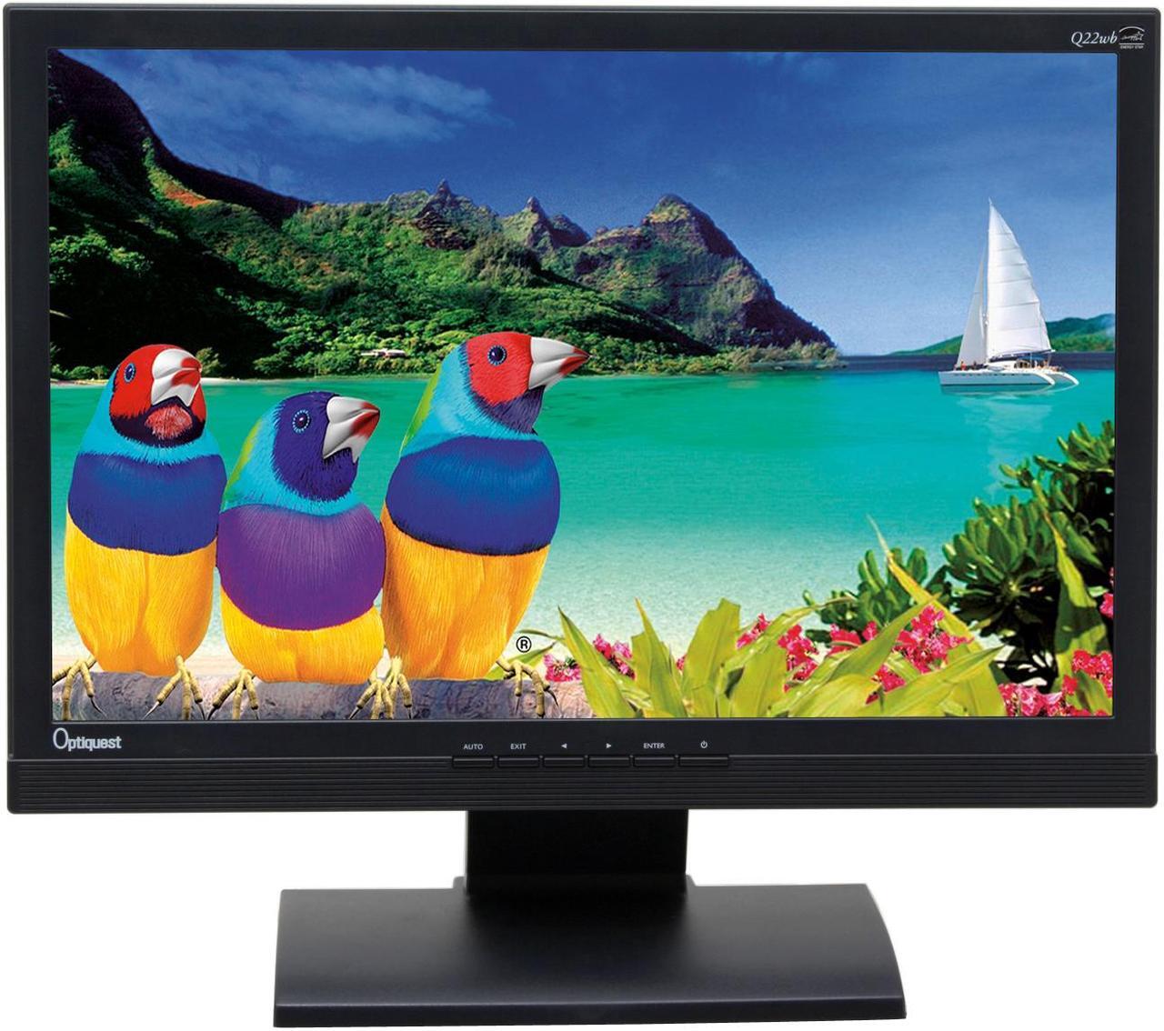 Alt view image 2 of 11 - ViewSonic 22" Active Matrix, TFT LCD WSXGA LCD Monitor 5 ms D-Sub, DVI-D Optiquest Series Q22wb