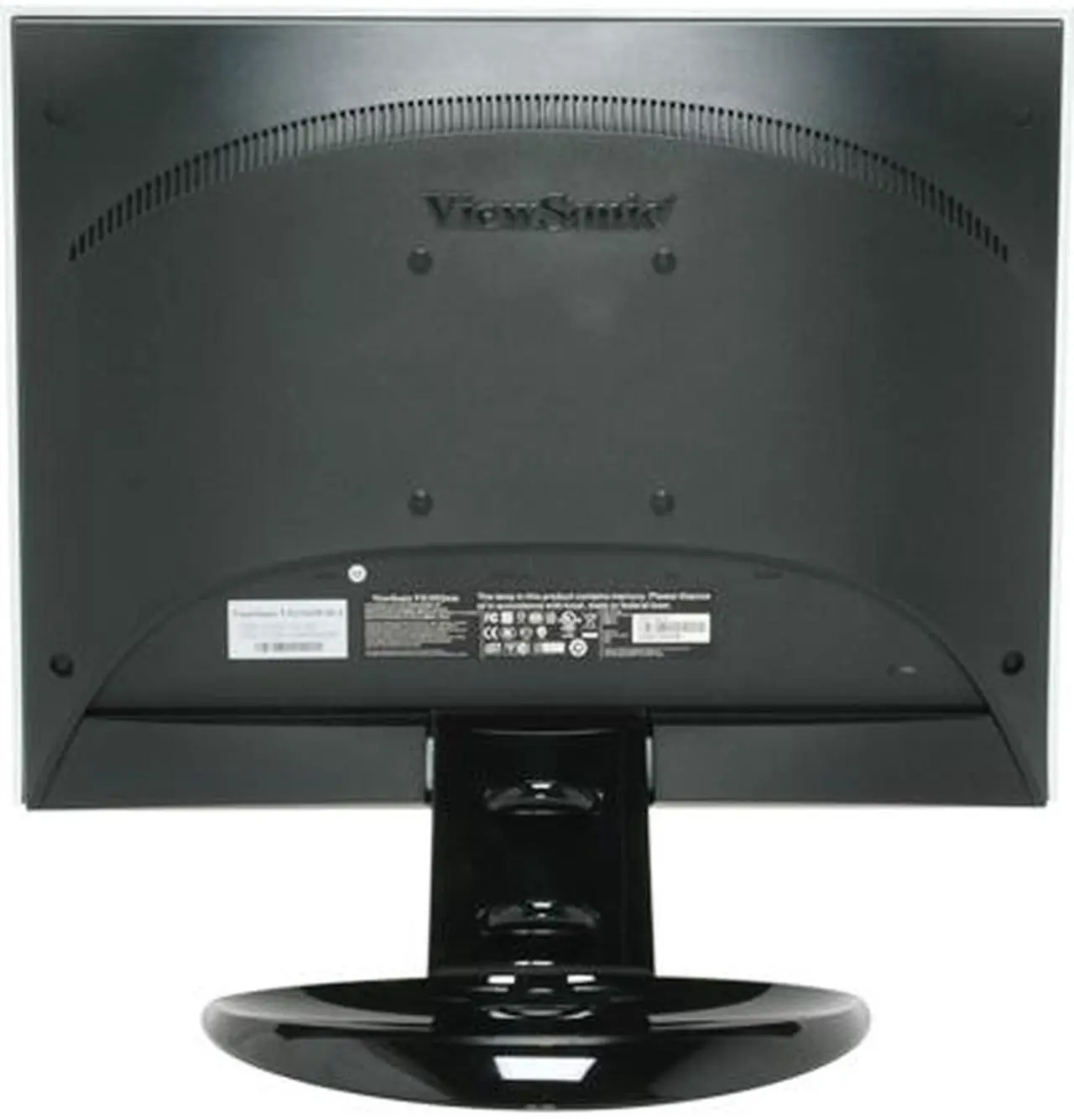 Alt view image 5 of 10 - ViewSonic X Series VX1932wm Glossy Piano-Black 19" 2ms  DVI Widescreen LCD Monitor 300 cd/m2 (typ), 2000:1 (DCR) Built in Speakers
