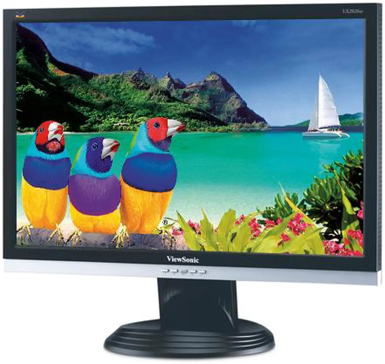 Main image of ViewSonic VA2026W Black-Silver 20" 5ms DVI Widescreen Super high resolution LCD Monitor 300 cd/m2 2000:1 DCR