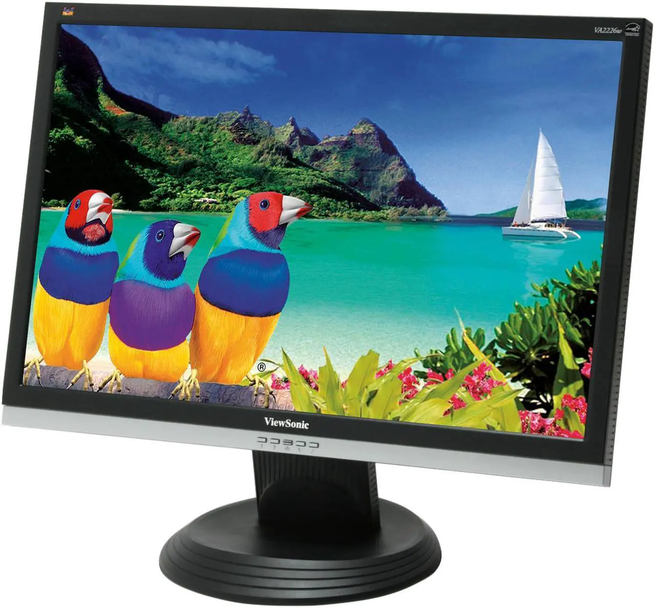 Main image of ViewSonic 21.6" Active Matrix, TFT LCD WSXGA+ LCD Monitor 5 ms D-Sub, DVI-D Value Series VA2226W