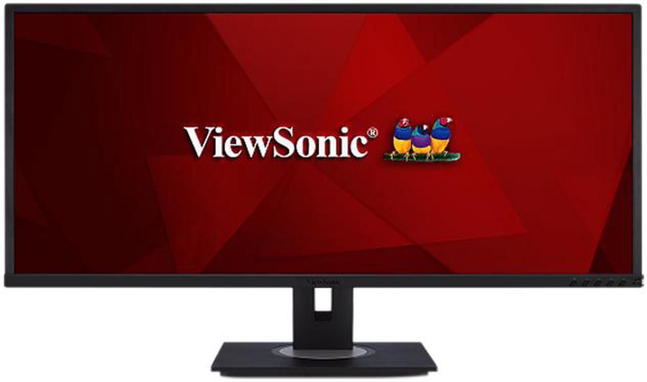 Alt view image 7 of 13 - ViewSonic VG3448 34 Inch Ultra-Wide 21:9 WQHD Ergonomic Monitor with HDMI DisplayPort USB, 40 Degree Tilt and FreeSync for Home and Office