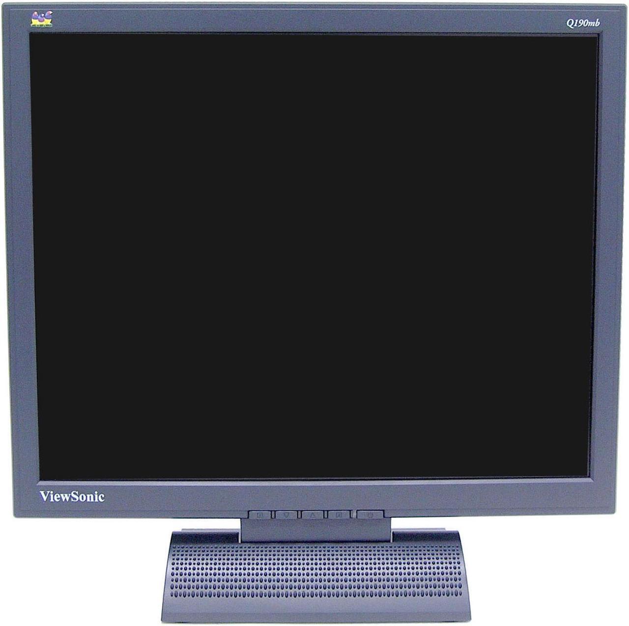 Alt view image 4 of 10 - ViewSonic 19" Active Matrix, TFT LCD SXGA LCD Monitor 25 ms Optiquest Series Q190MB