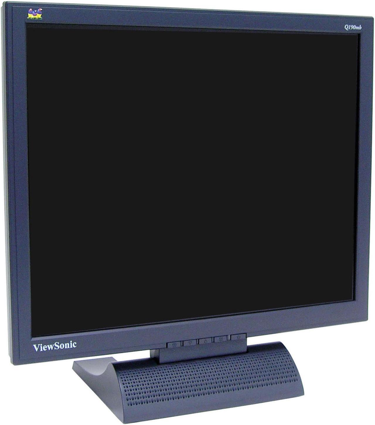 Alt view image 2 of 10 - ViewSonic 19" Active Matrix, TFT LCD SXGA LCD Monitor 25 ms Optiquest Series Q190MB