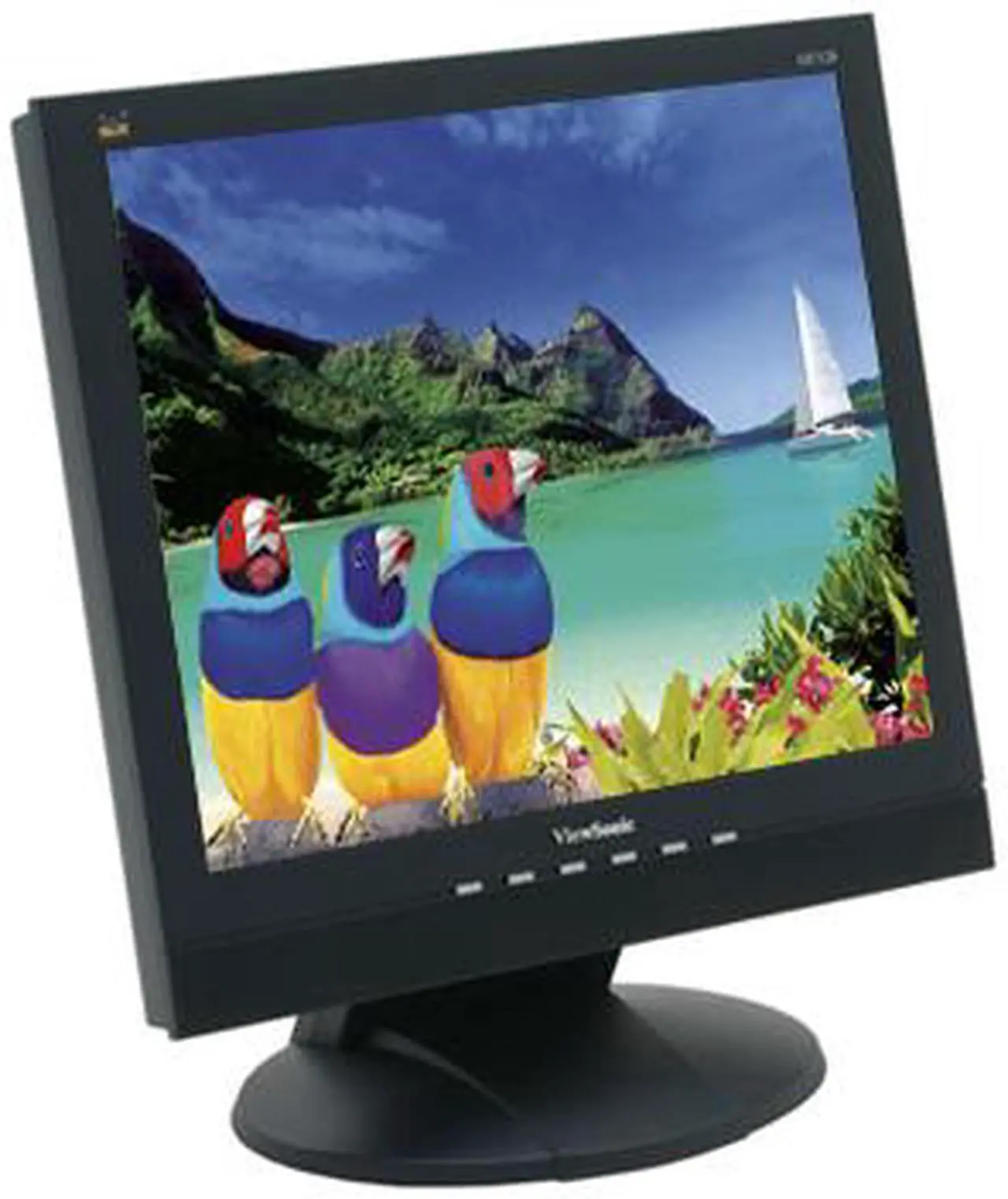 Alt view image 3 of 8 - ViewSonic 17" Active Matrix, TFT LCD SXGA LCD Monitor 8 ms D-Sub, DVI-D Value Series VA712B
