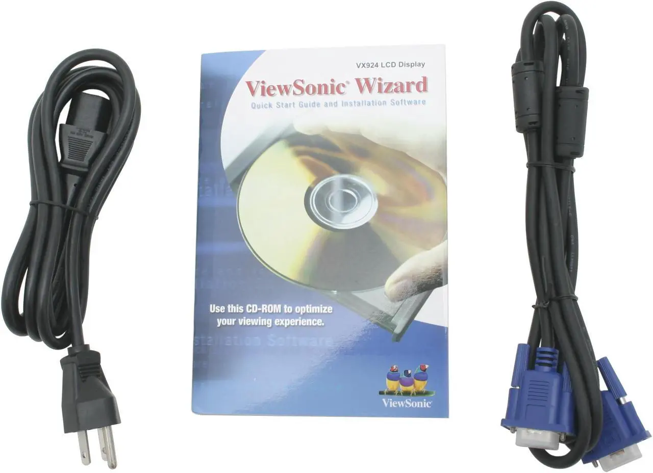 Alt view image 9 of 11 - ViewSonic 19" Active Matrix, TFT LCD SXGA LCD Monitor 3ms gray-to-gray (avg.); 5ms white-black-white (typ) D-Sub, DVI-D X Series VX924