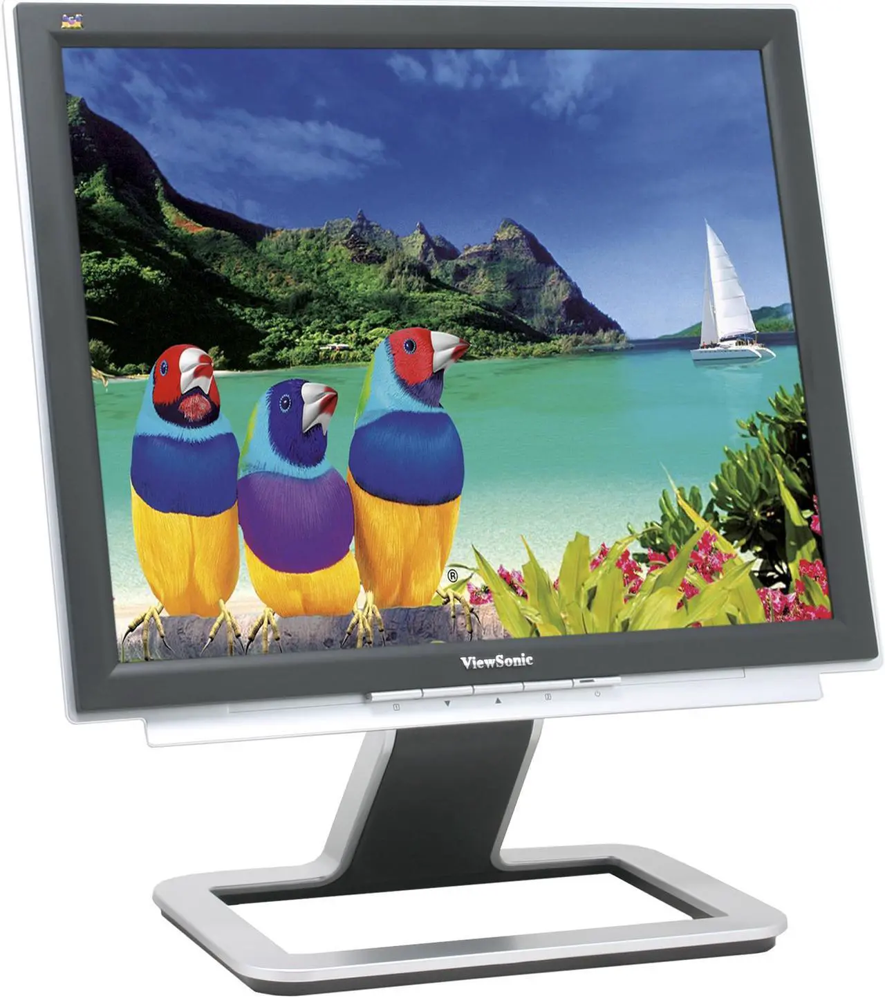 Alt view image 2 of 10 - ViewSonic 19" Active Matrix, TFT LCD SXGA LCD Monitor 2 ms D-Sub, DVI-D X Series VX922