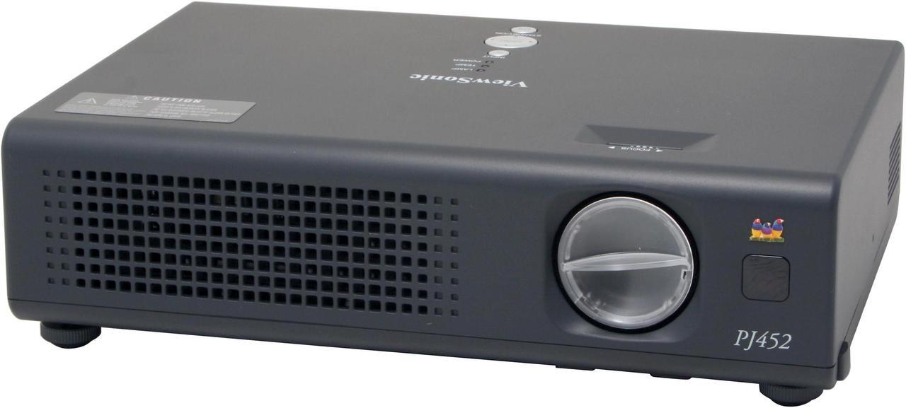Alt view image 2 of 10 - ViewSonic PJ452 1024 x 768 1600 lumens LCD Projector 500:1