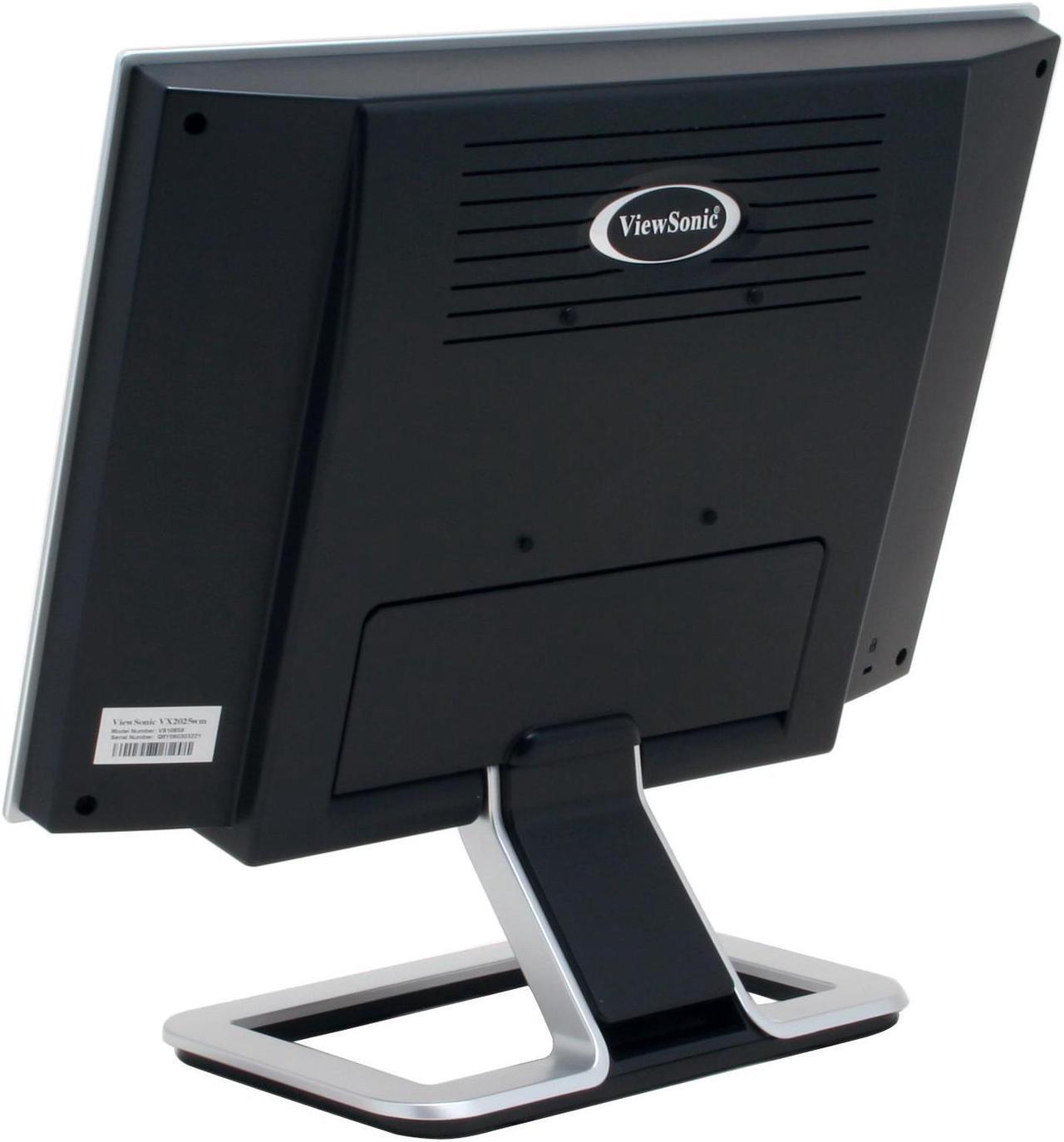 Alt view image 8 of 11 - ViewSonic 20.1" Active Matrix, TFT LCD WSXGA LCD Monitor 8ms gray-to-gray (avg.); 16ms white-black-white (typ) D-Sub, DVI-D X Series VX2025WM