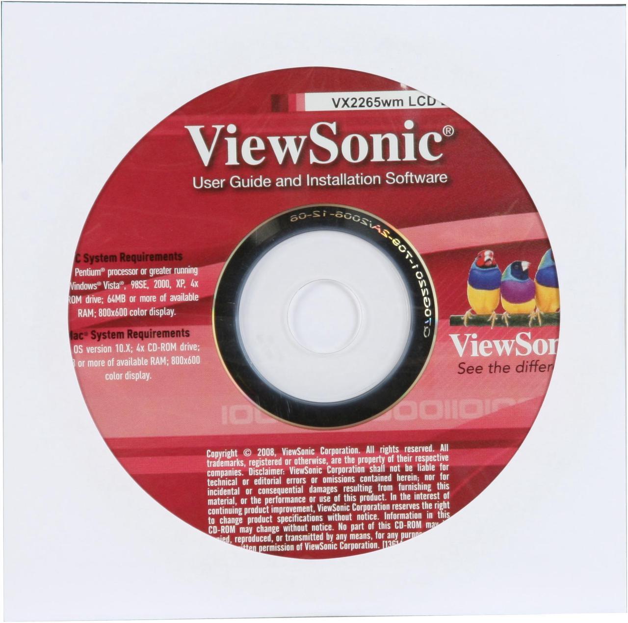 Alt view image 12 of 13 - ViewSonic FuHzion X Series VX2265wm Black 22" 3ms 120Hz 3D Ready Widescreen LCD Monitor 300 cd/m2 1000:1