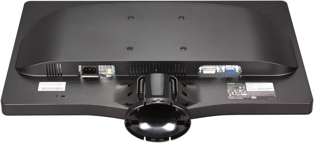 Alt view image 7 of 8 - ViewSonic 23.6" Active Matrix, TFT LCD Full HD 1080P LCD Monitor Built-in Speakers 5 ms D-Sub, DVI-D VA2431WM