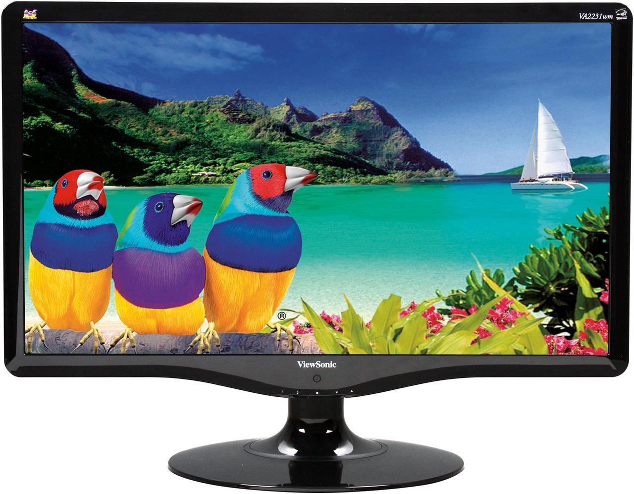 Alt view image 2 of 8 - ViewSonic 21.5" Active Matrix, TFT LCD Full HD 1080P LCD Monitor Built-in Speakers 5 ms D-Sub, DVI VA2231WM