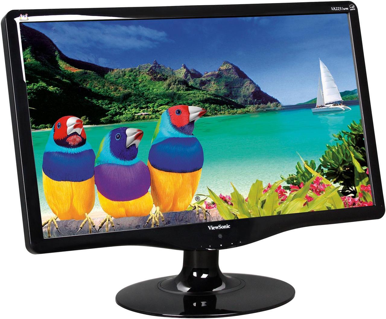 Alt view image 3 of 8 - ViewSonic 21.5" Active Matrix, TFT LCD Full HD 1080P LCD Monitor Built-in Speakers 5 ms D-Sub, DVI VA2231WM