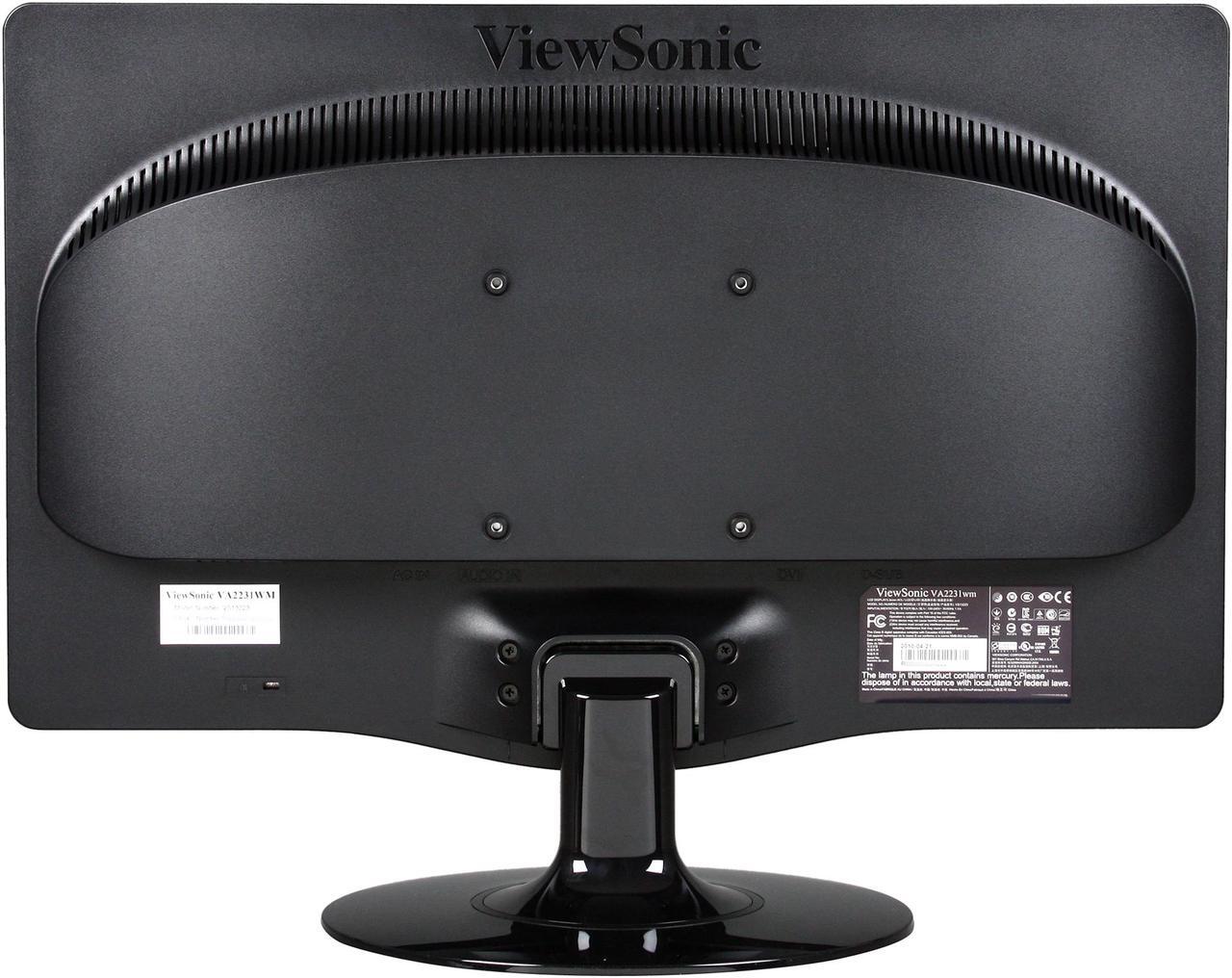 Alt view image 5 of 8 - ViewSonic 21.5" Active Matrix, TFT LCD Full HD 1080P LCD Monitor Built-in Speakers 5 ms D-Sub, DVI VA2231WM