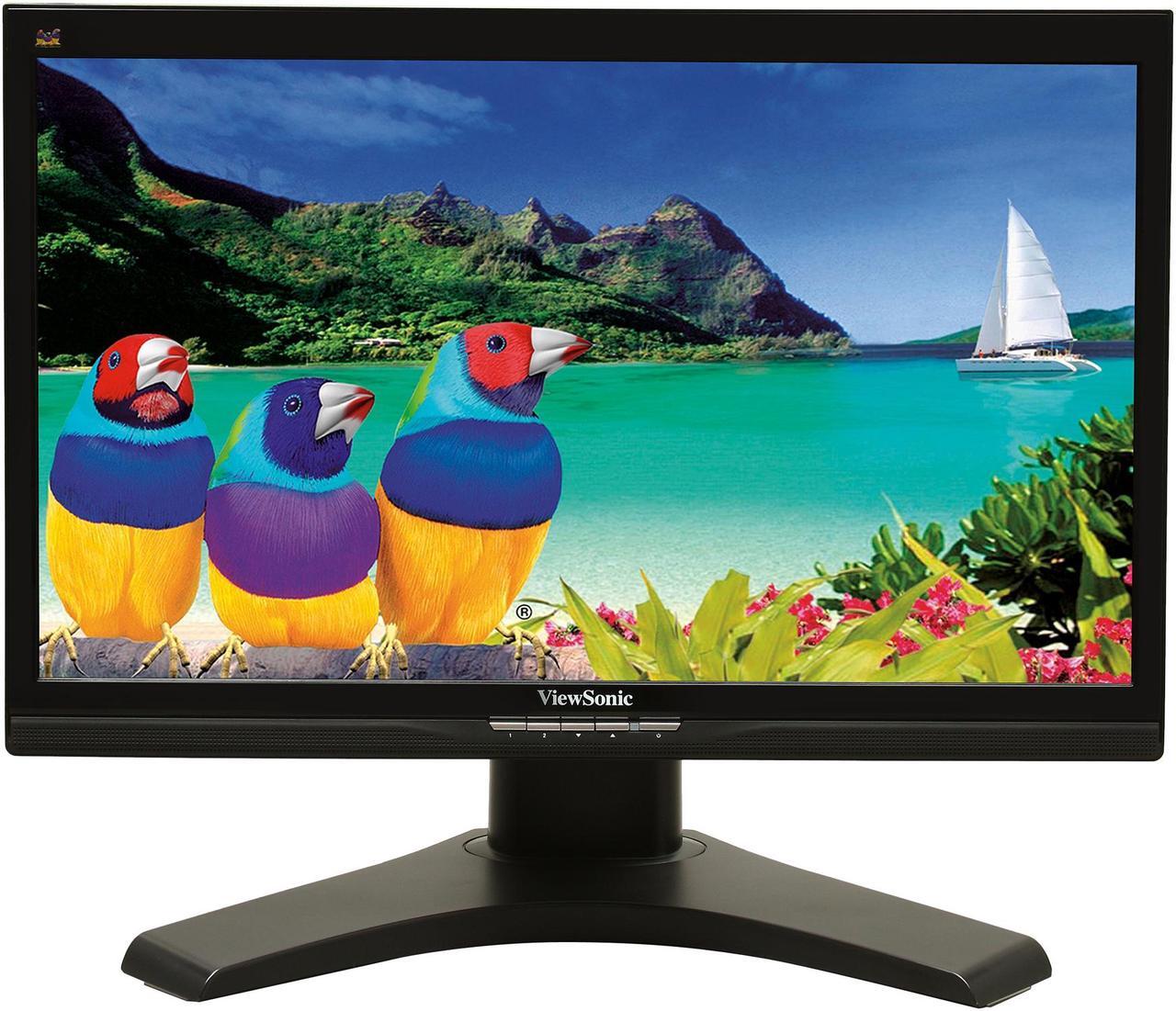 Alt view image 2 of 8 - Viewsonic VX2258wm Black 21.5" 5ms Full HD Muiti-Touch Screen Monitor w/Speakers 200 cd/m2 1000:1