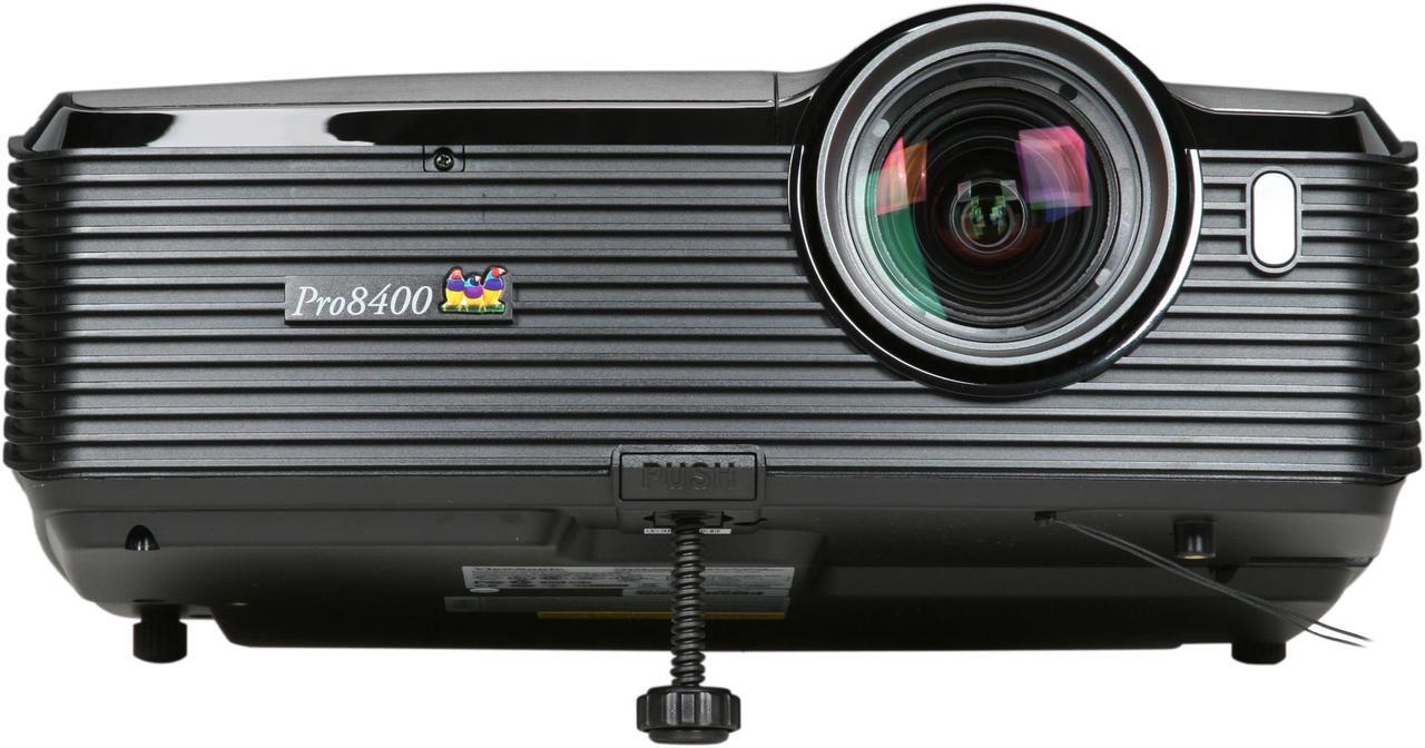 Alt view image 3 of 8 - ViewSonic PRO8400 1920x1080 FHD 4000 ANSI Lumens, Dual HDMI Inputs, RJ45 (Crestron LAN Control/Display), Auto Keystone Correction, PC-less JPG Slideshow, 1.5x Wide Optical Zoom, DLP Projector