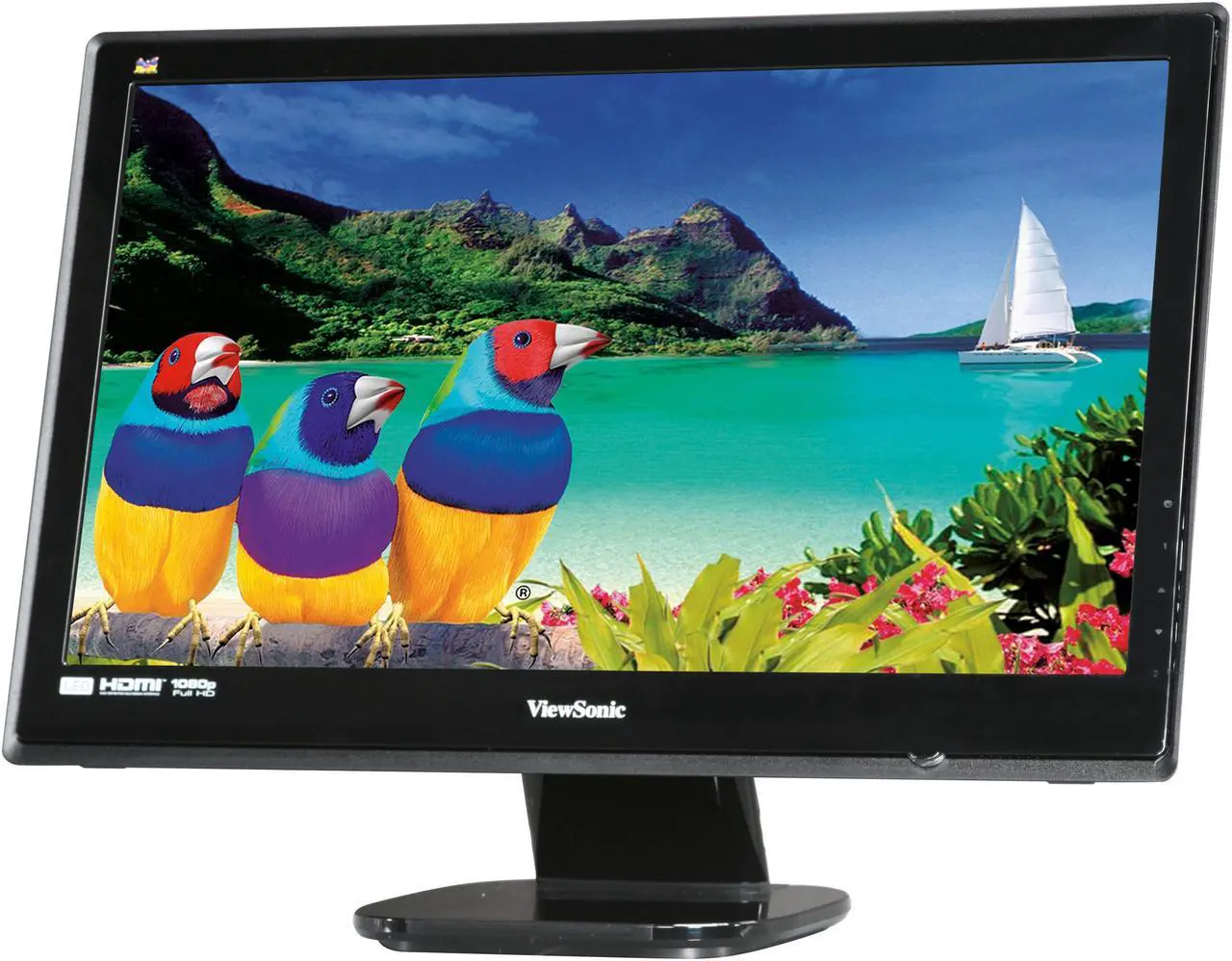 Main image of ViewSonic VX2253mh-LED Black 22" Full HD HDMI LED Backlight LCD Monitor Slim Design w/Speakers 300 cd/m2 DC 30,000,000:1 (1,000:1)